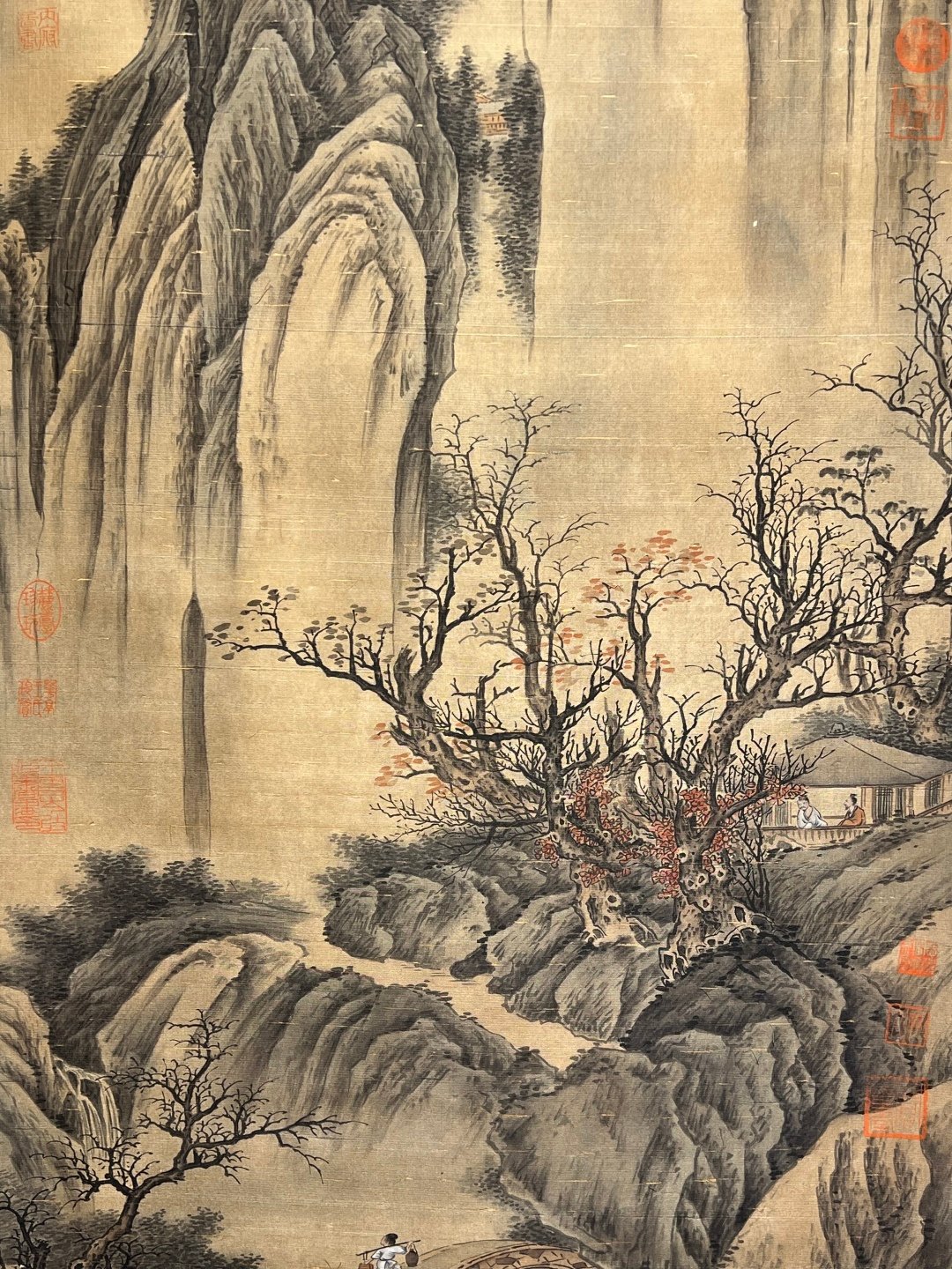 Chinese scroll painting Giant Rang