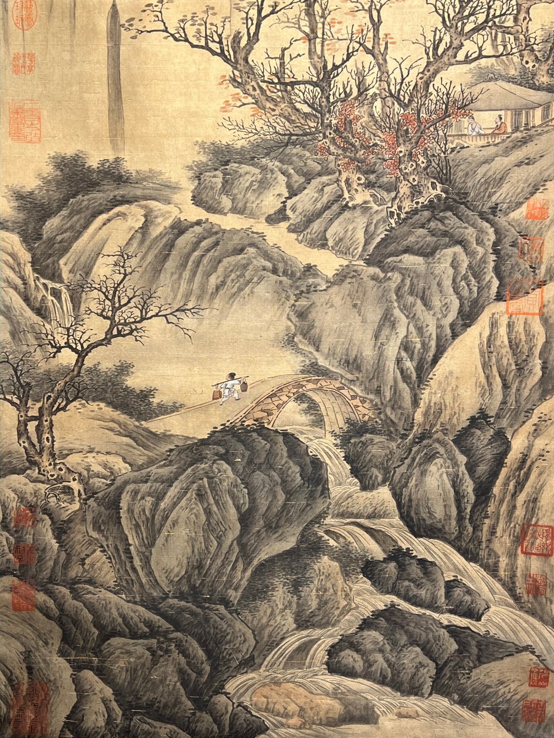Chinese scroll painting Giant Rang