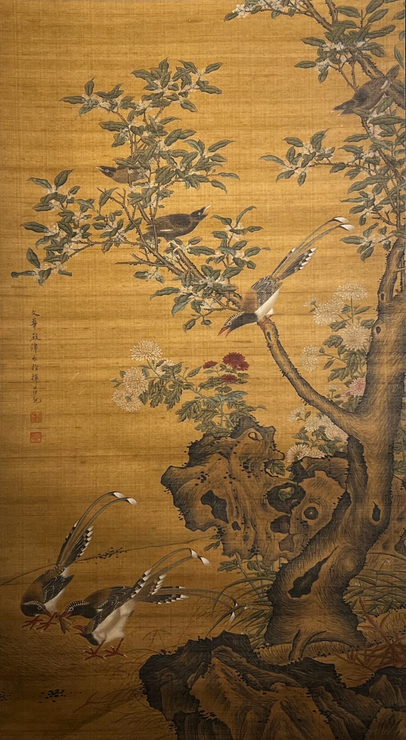 Chinese scroll painting Lv Ji