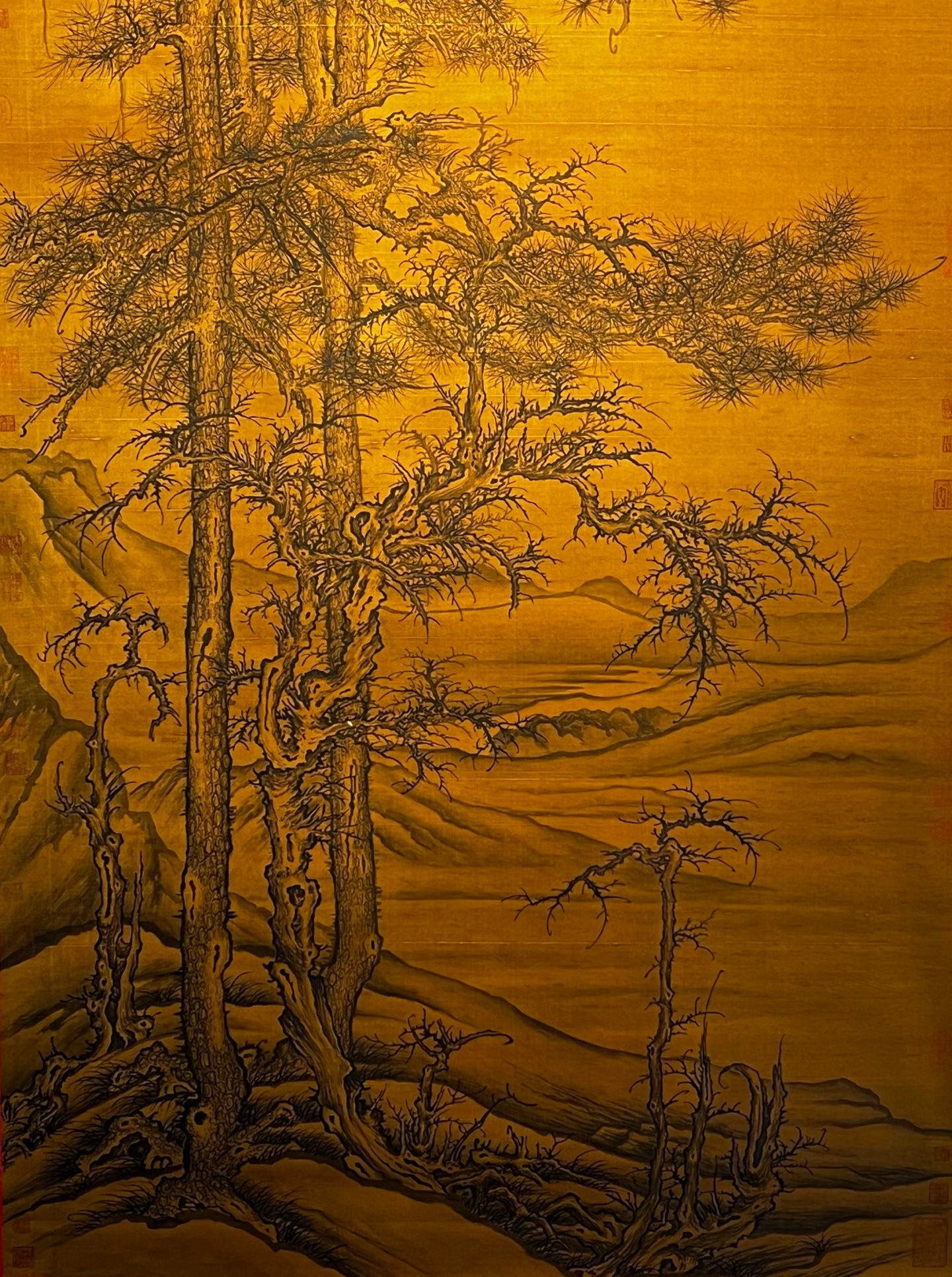 Chinese scroll painting Li Cheng