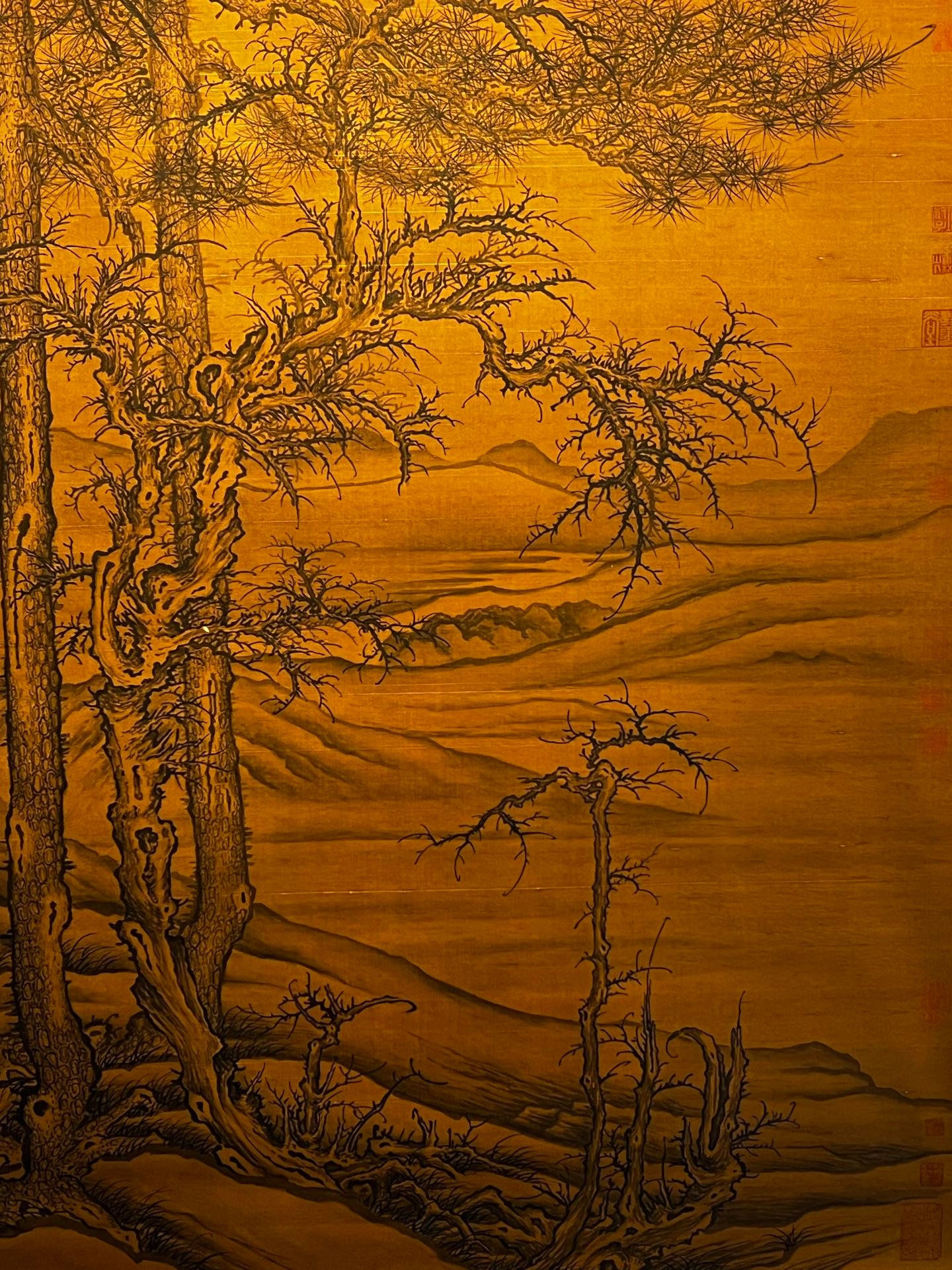 Chinese scroll painting Li Cheng