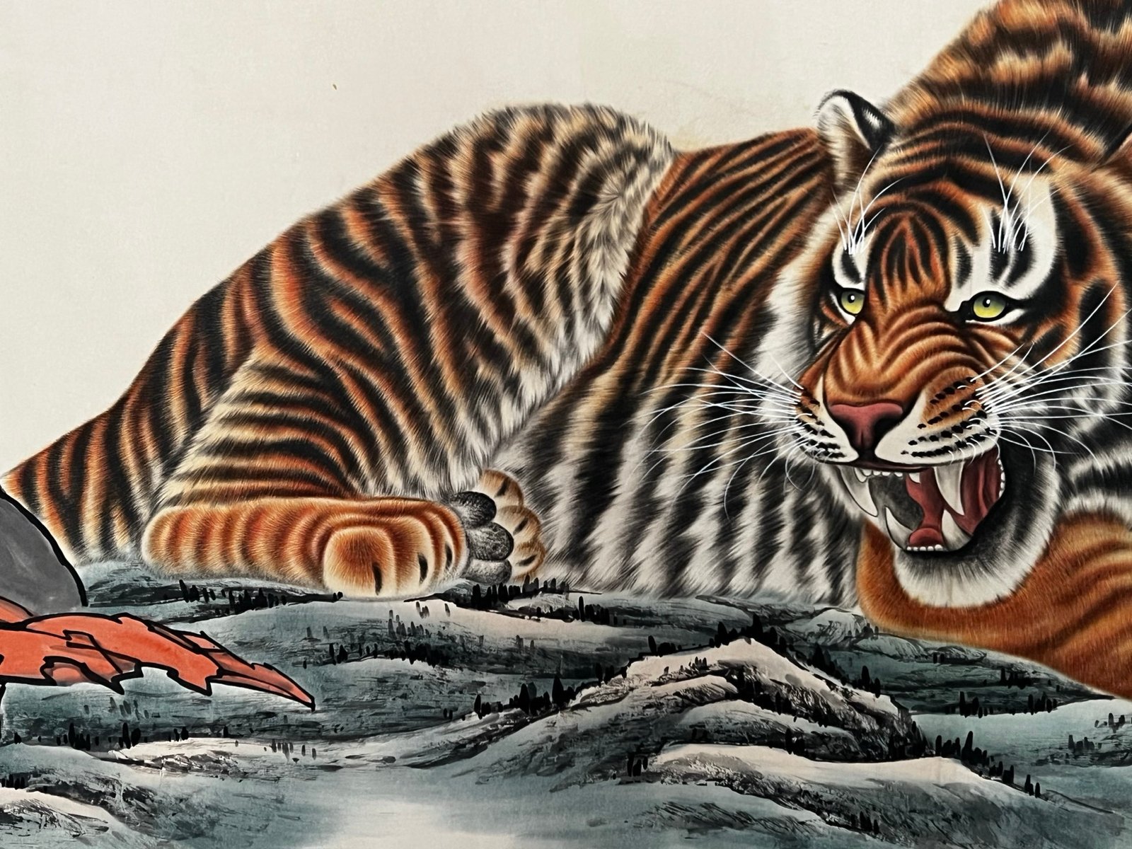 Chinese scroll painting Hu Shuang