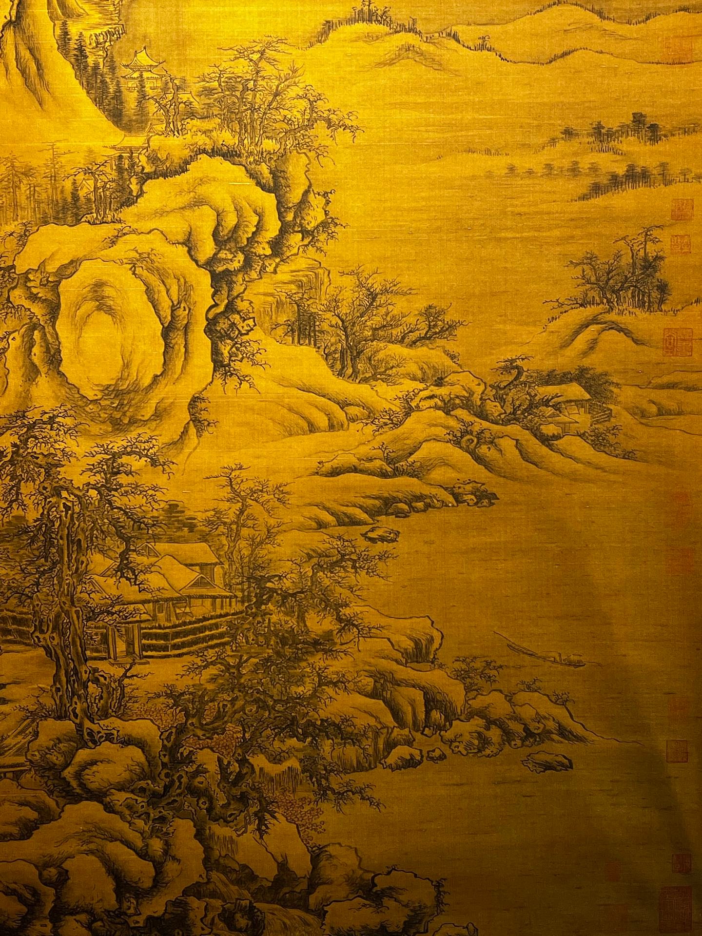 Chinese scroll painting Guo Xi