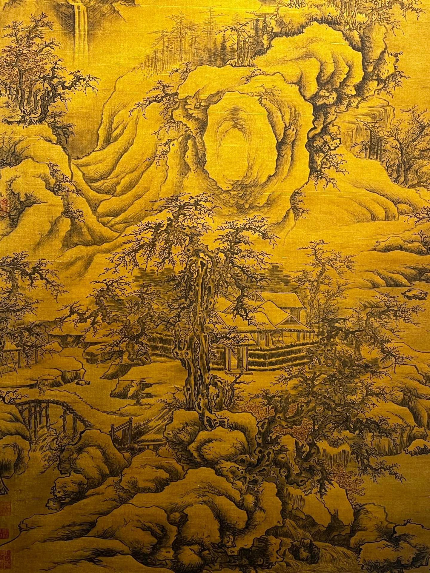 Chinese scroll painting Guo Xi
