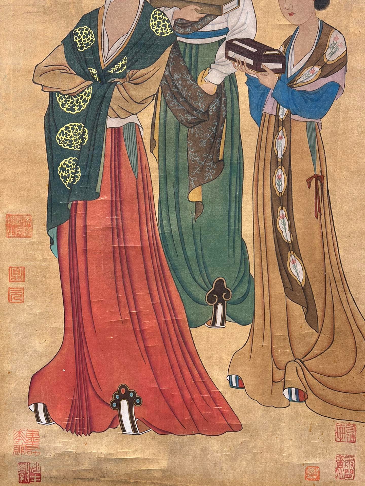 Chinese scroll painting Li Sixun