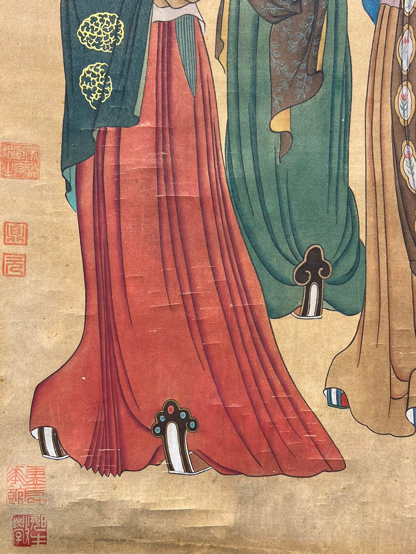 Chinese scroll painting Li Sixun