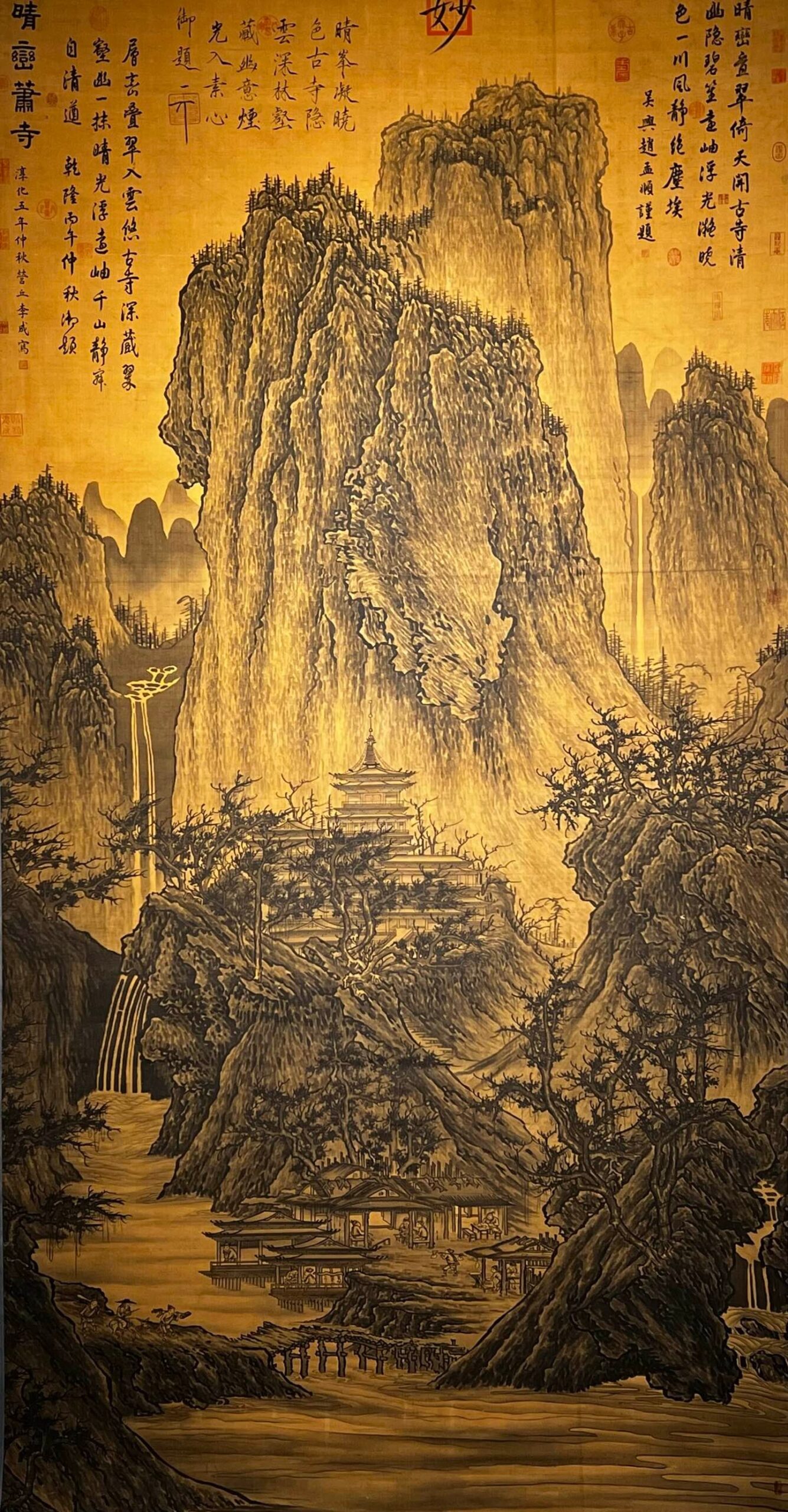 Chinese scroll painting Li Cheng