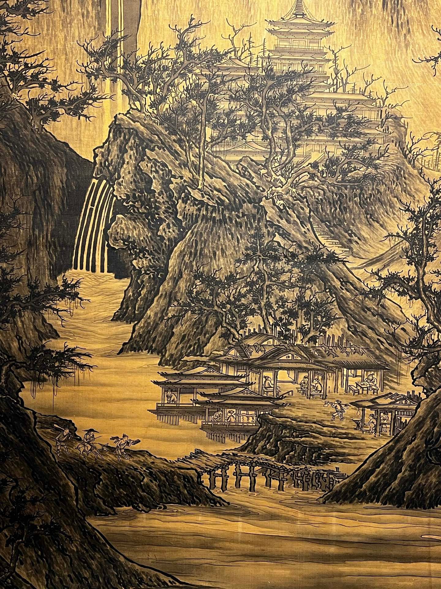 Chinese scroll painting Li Cheng