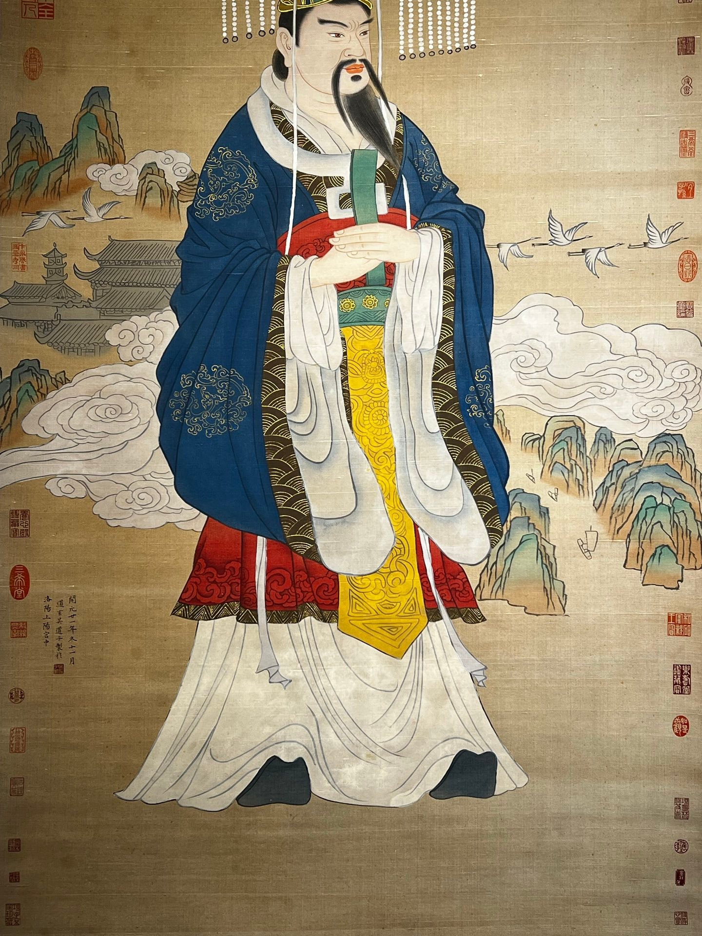 Chinese scroll painting Wu Daozi