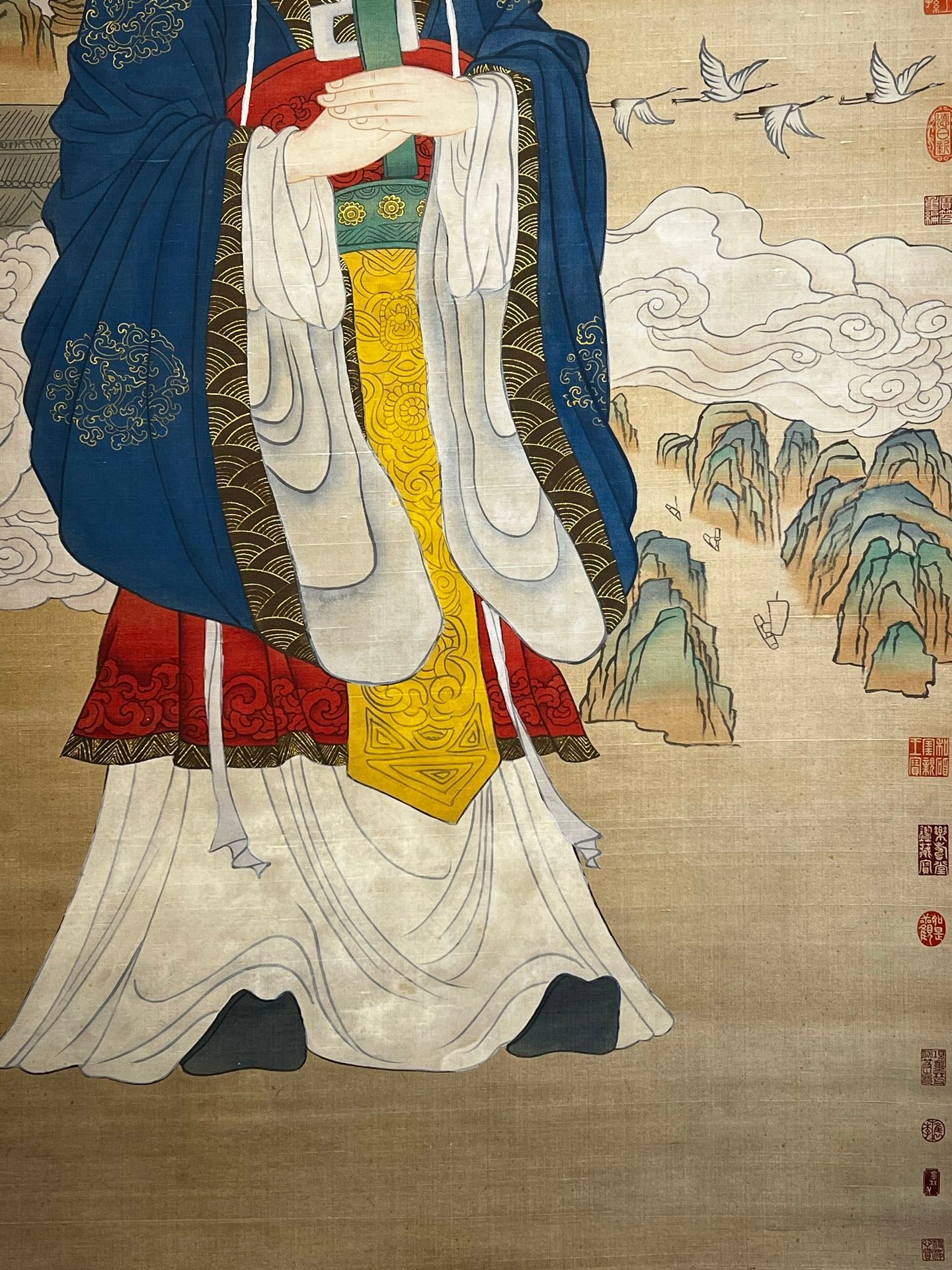 Chinese scroll painting Wu Daozi