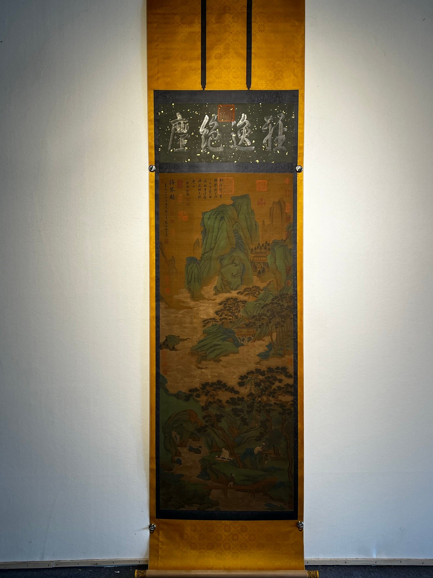 Chinese scroll painting Zhao Mengfu