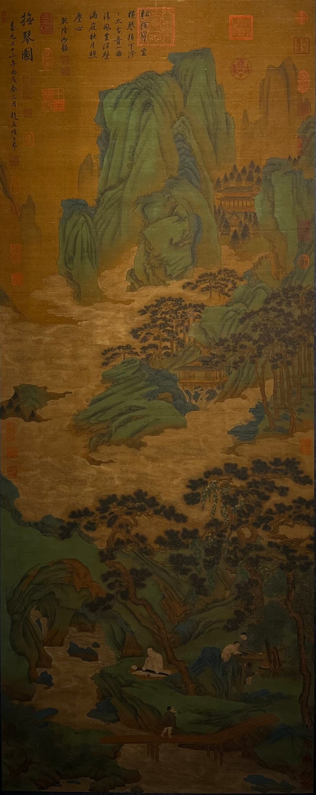 Chinese scroll painting Zhao Mengfu