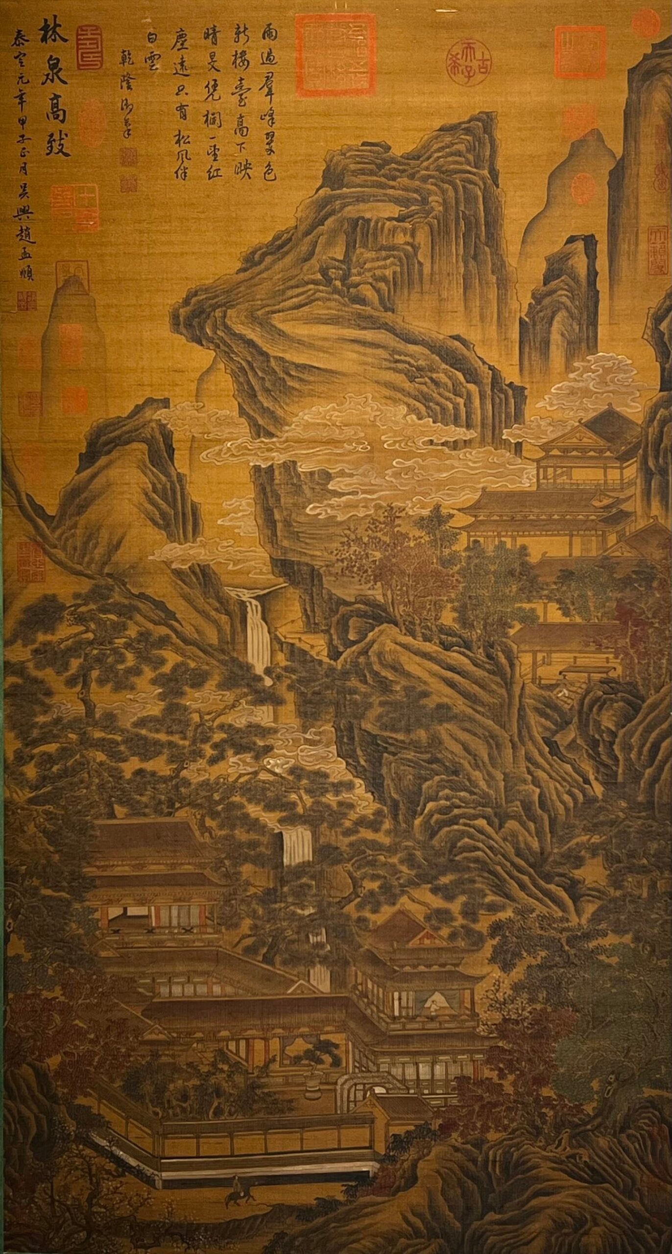Chinese scroll painting Zhao Mengfu