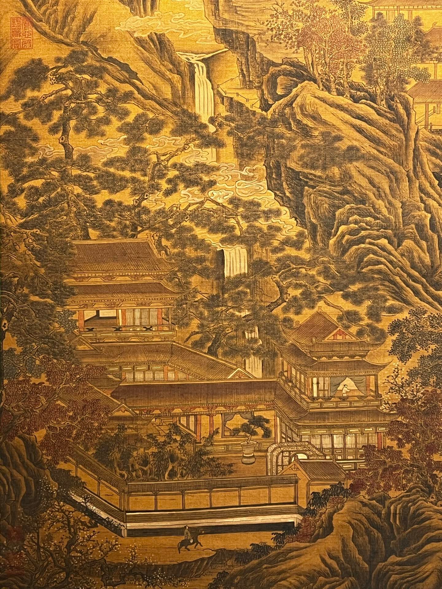 Chinese scroll painting Zhao Mengfu
