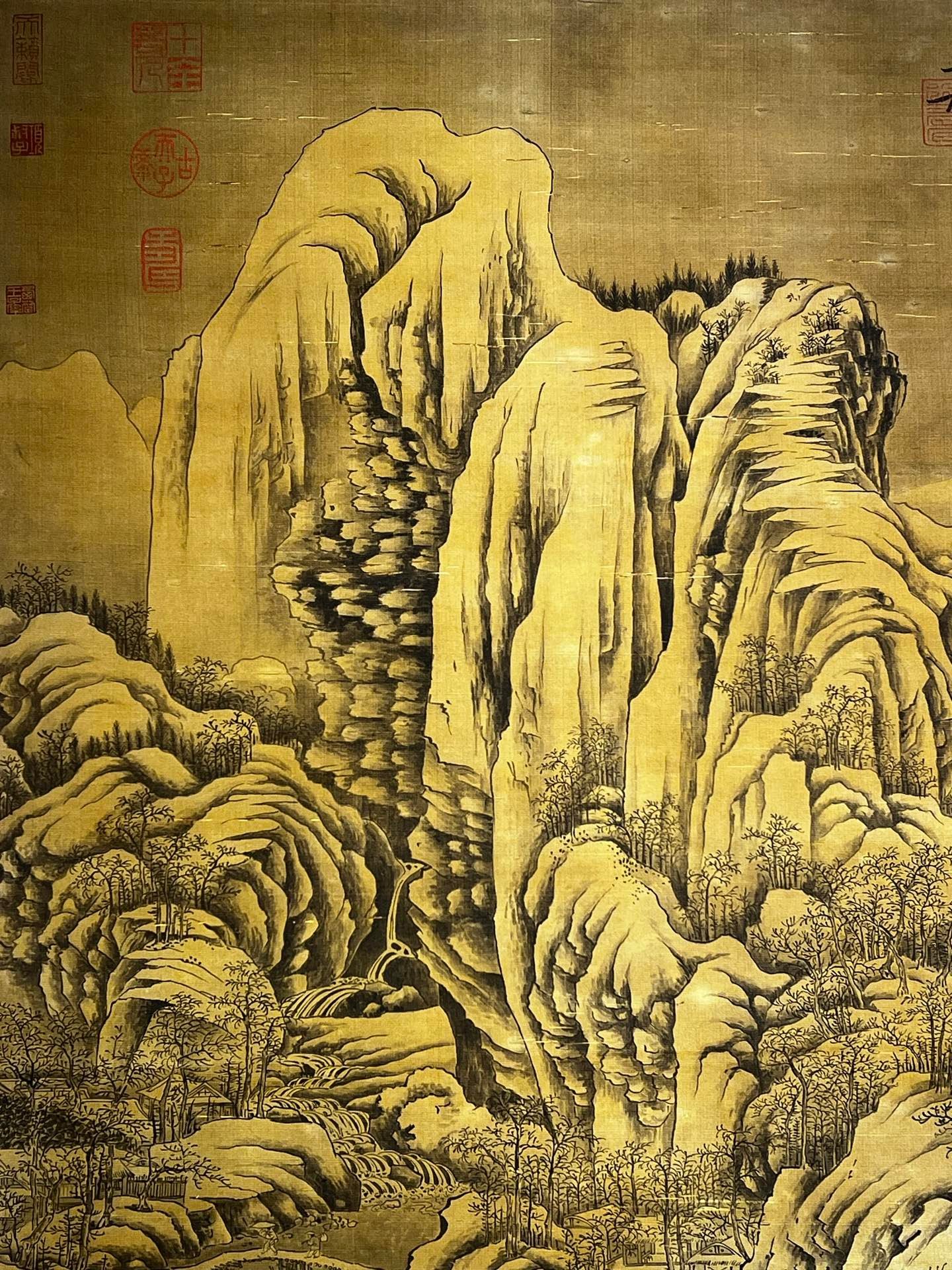 Chinese scroll painting Guo X