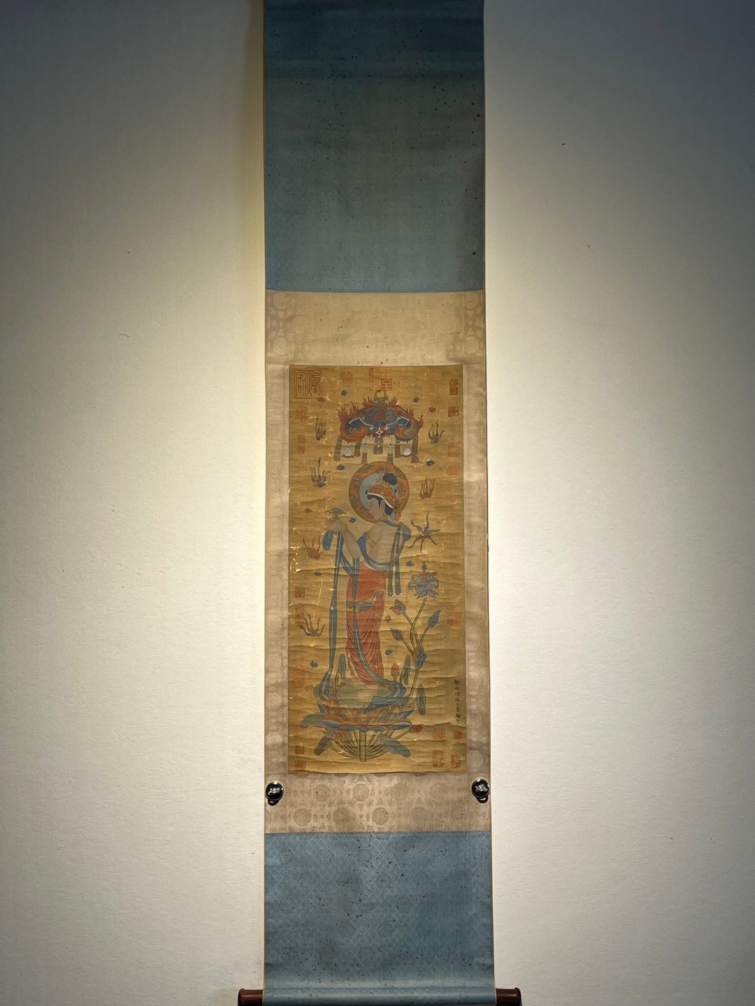 Chinese scroll painting Wang Qihan