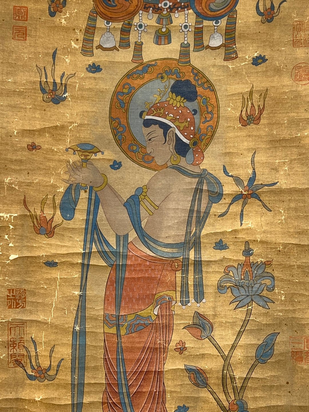 Chinese scroll painting Wang Qihan