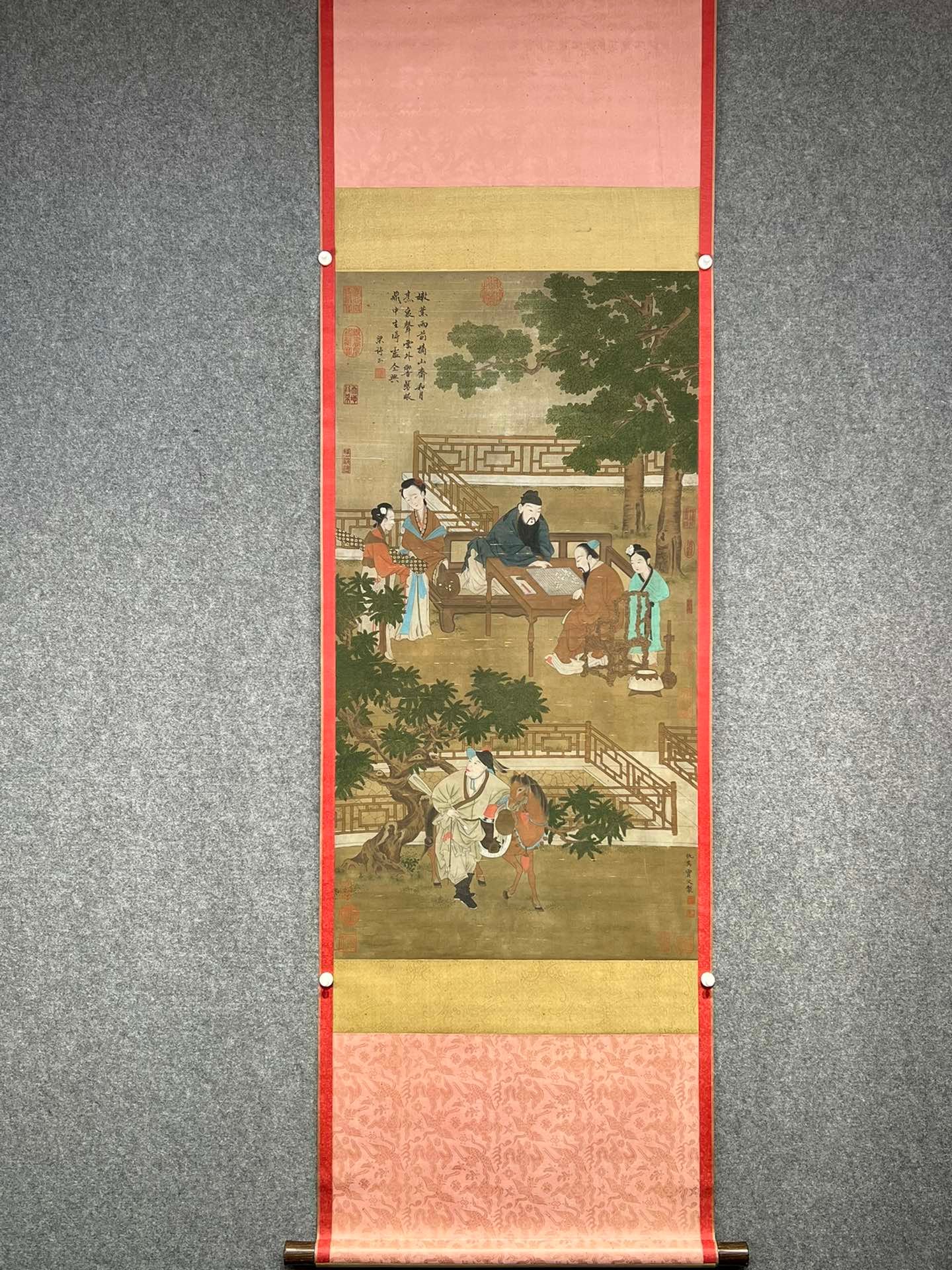 Chinese scroll painting Qiu Ying
