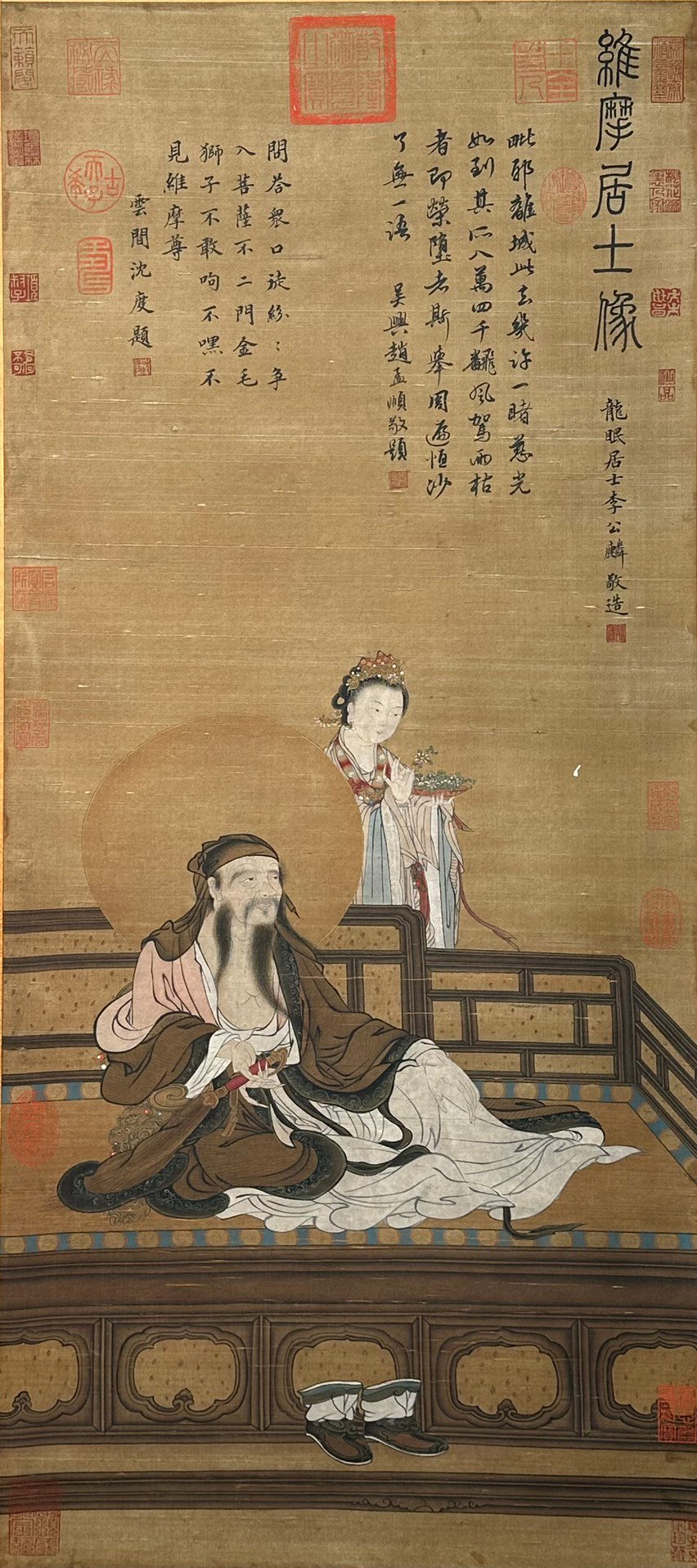 Chinese scroll painting Li Gonglin