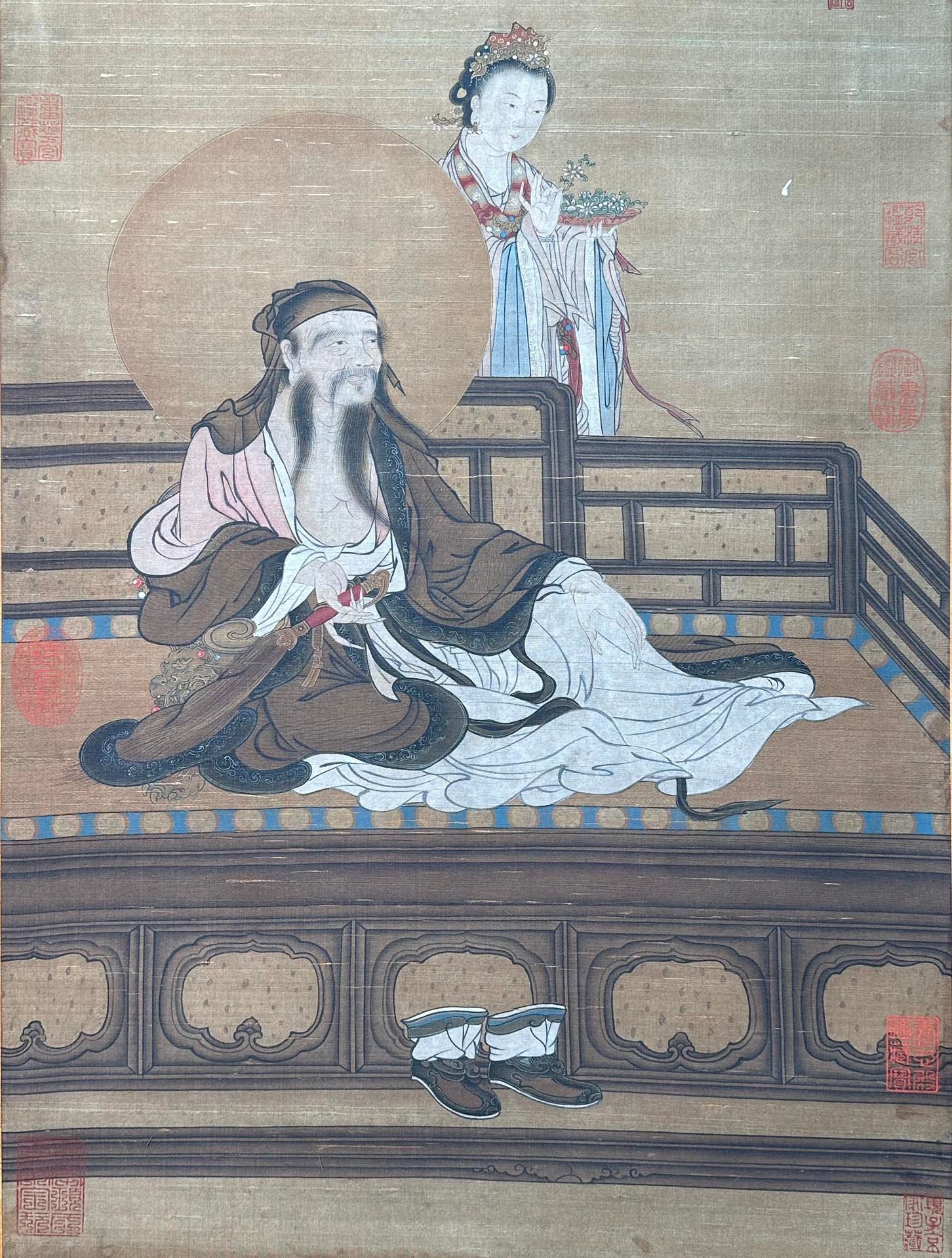 Chinese scroll painting Li Gonglin