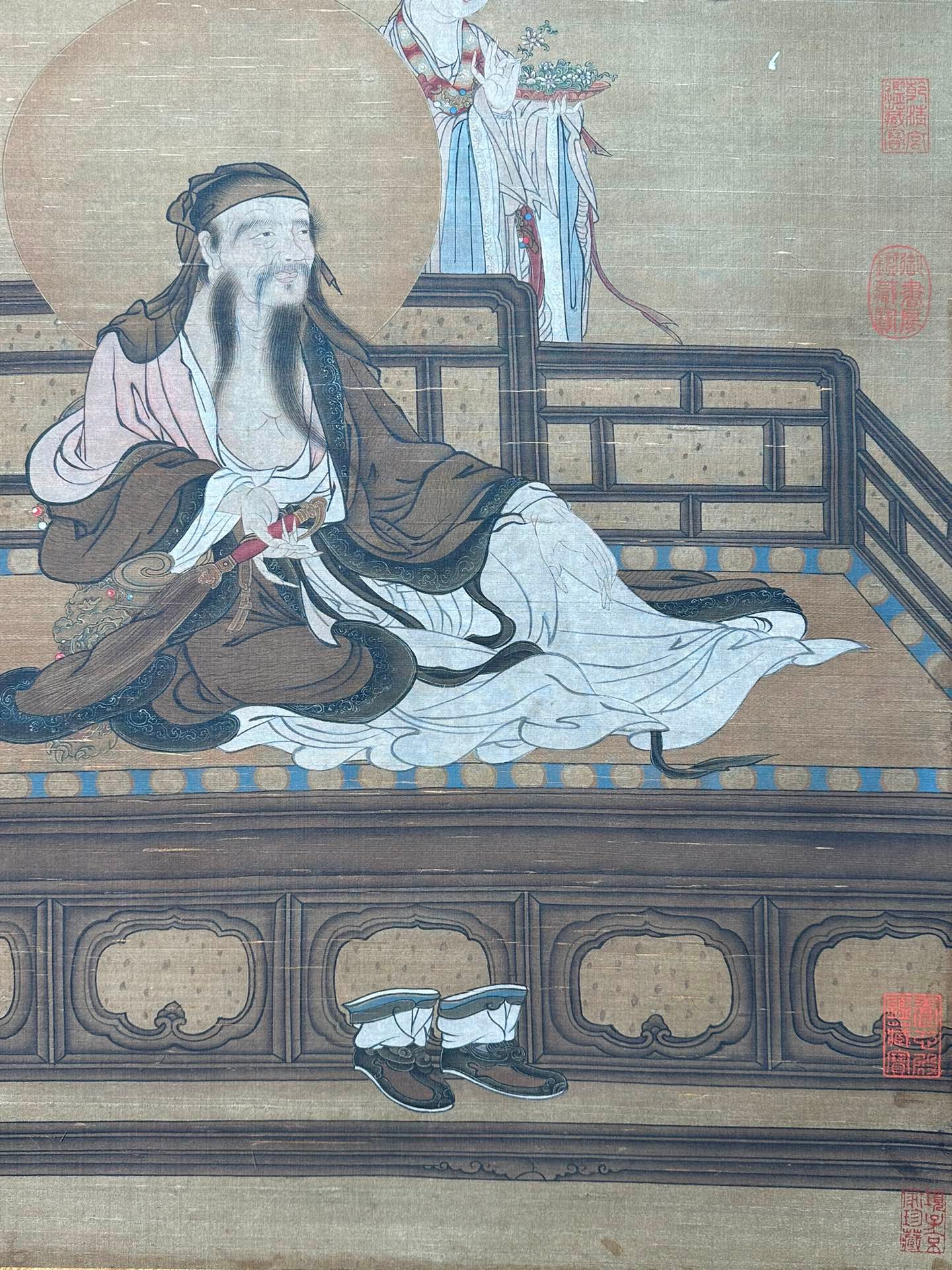 Chinese scroll painting Li Gonglin