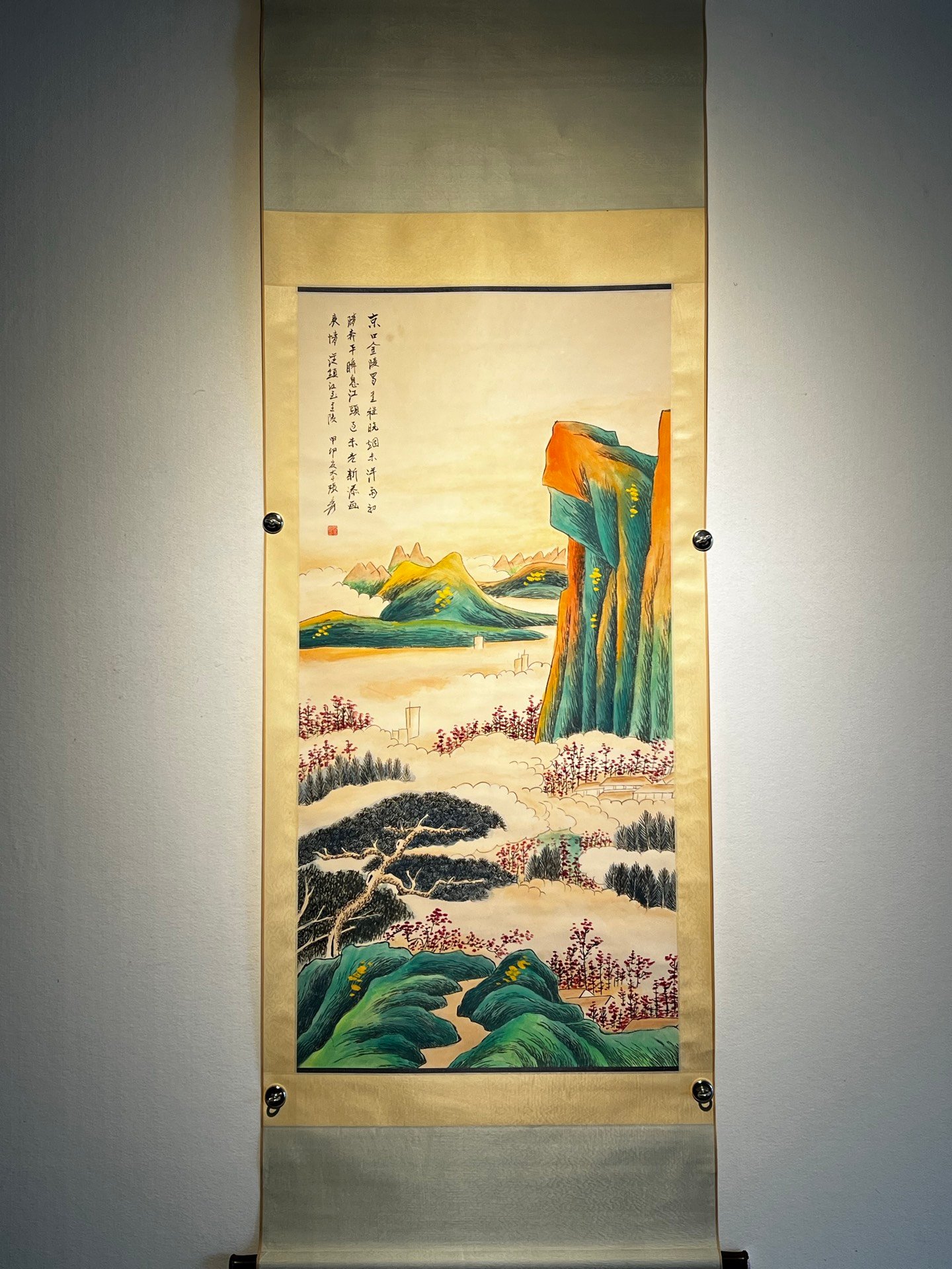 Chinese scroll painting Zhang Daqian