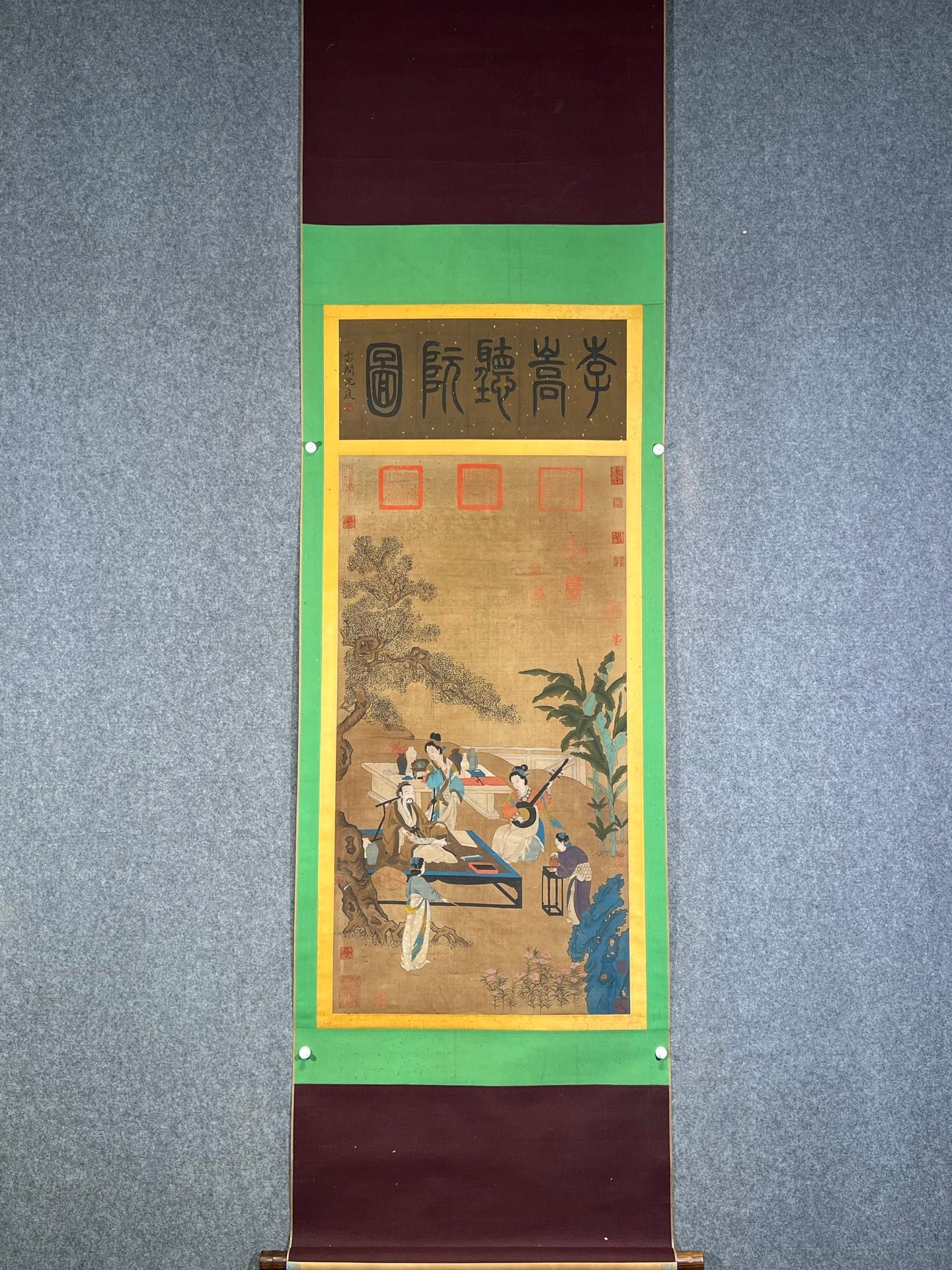 Chinese scroll painting Li Song