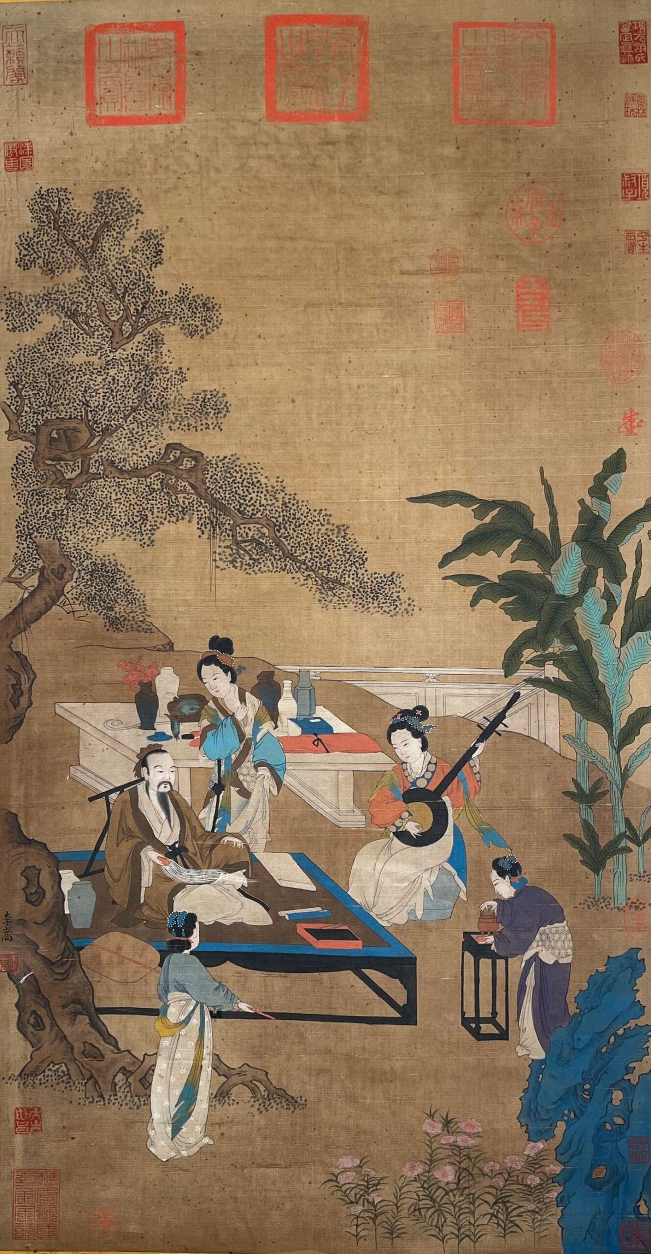 Chinese scroll painting Li Song