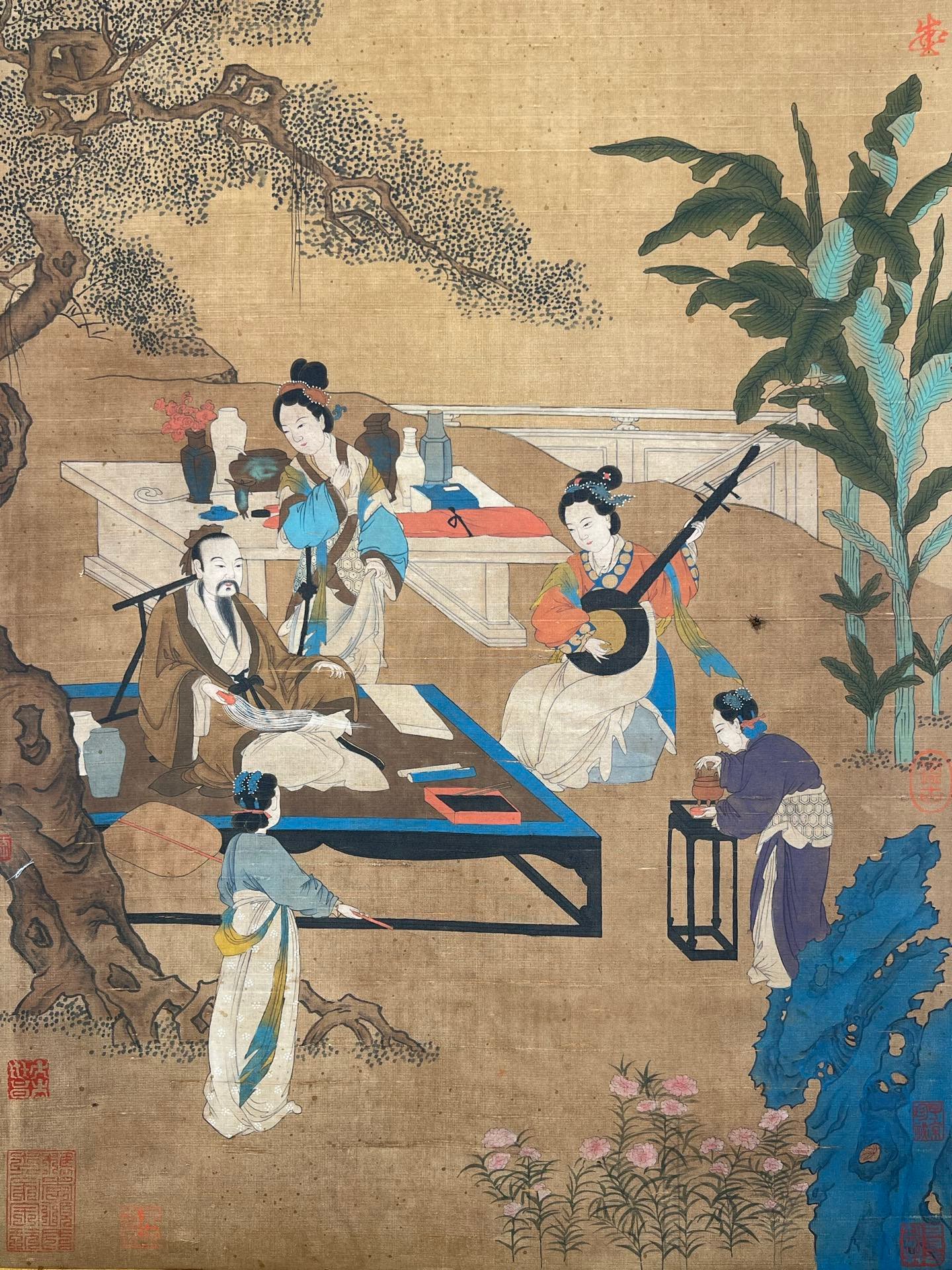Chinese scroll painting Li Song