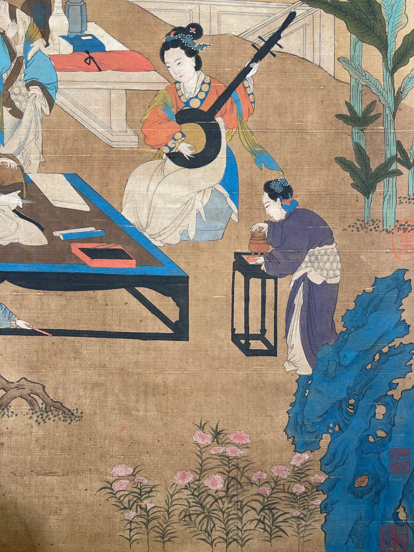 Chinese scroll painting Li Song
