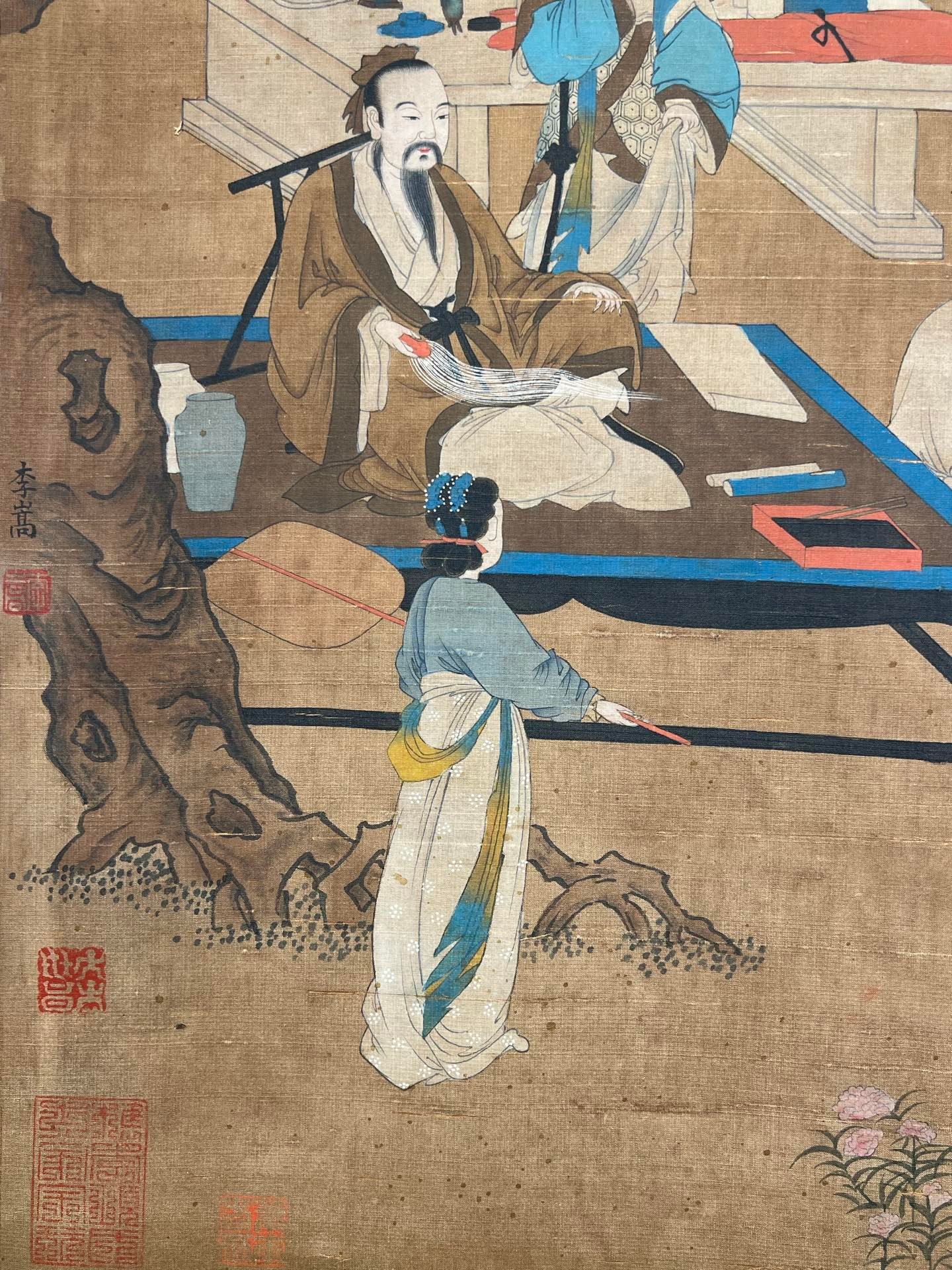 Chinese scroll painting Li Song