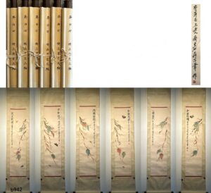Chinese scroll painting Qi Baishi