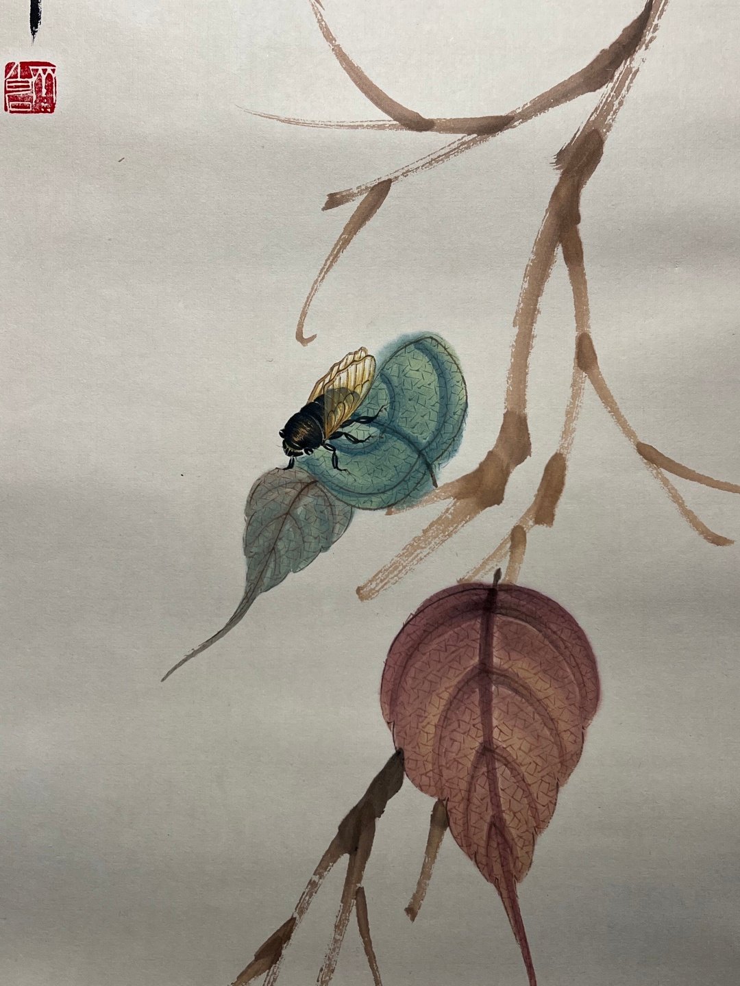 Chinese scroll painting Qi Baishi