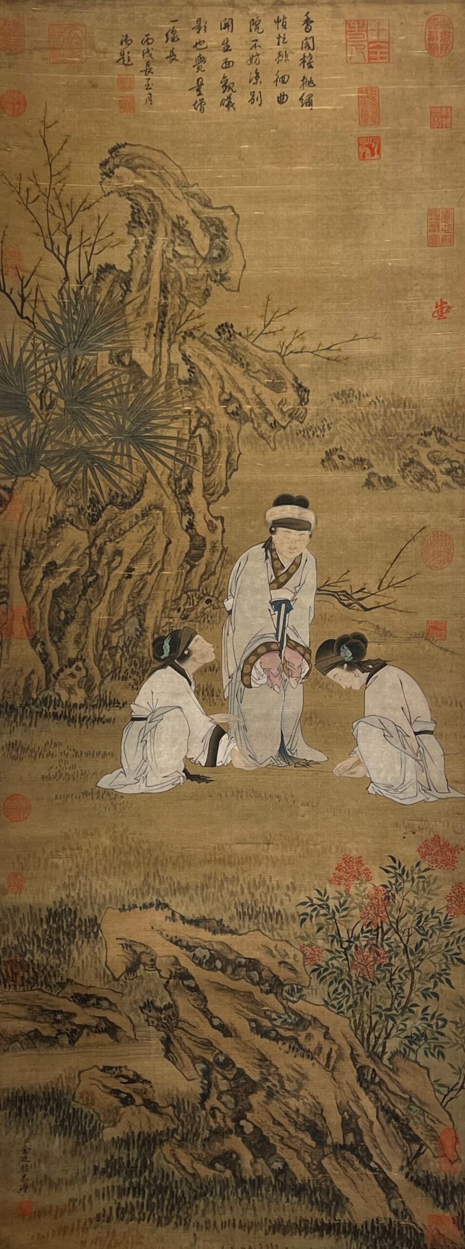 Chinese scroll painting Jin Tingbiao