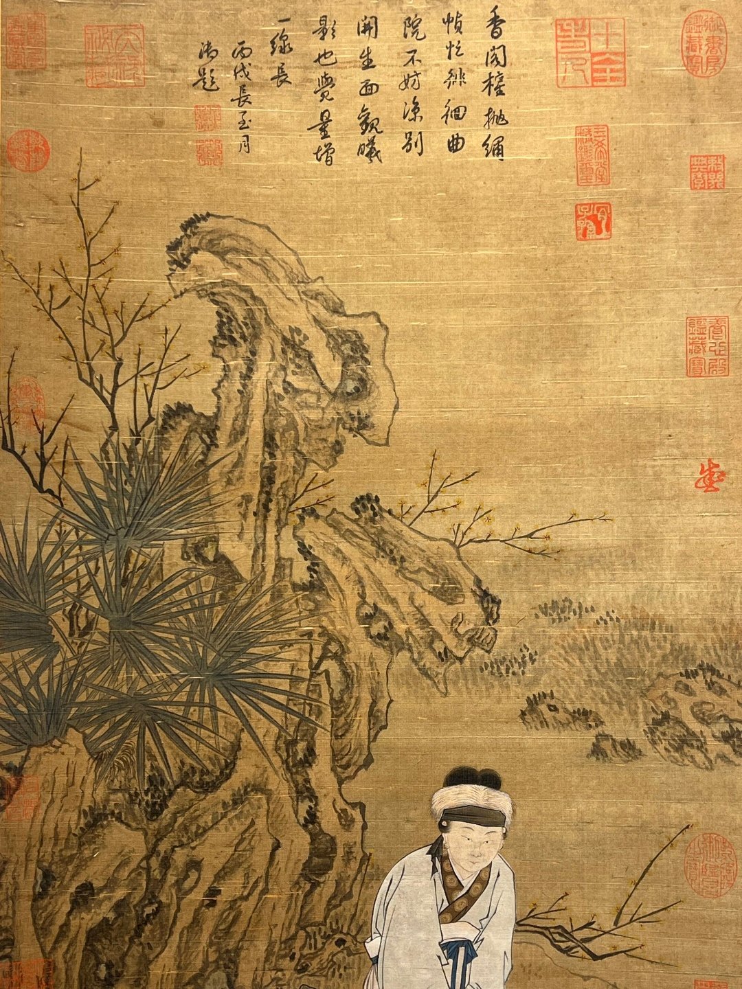 Chinese scroll painting Jin Tingbiao
