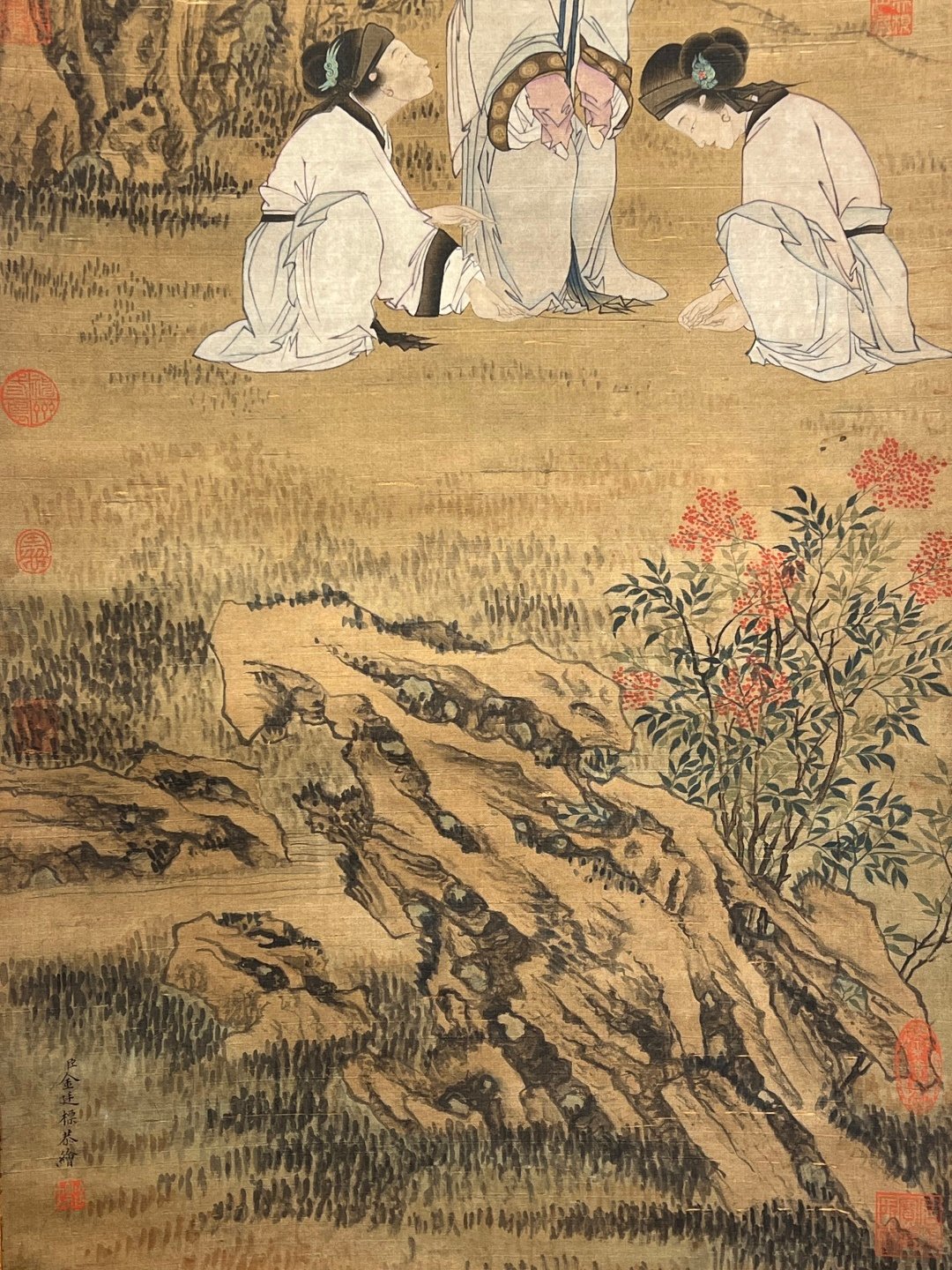 Chinese scroll painting Jin Tingbiao