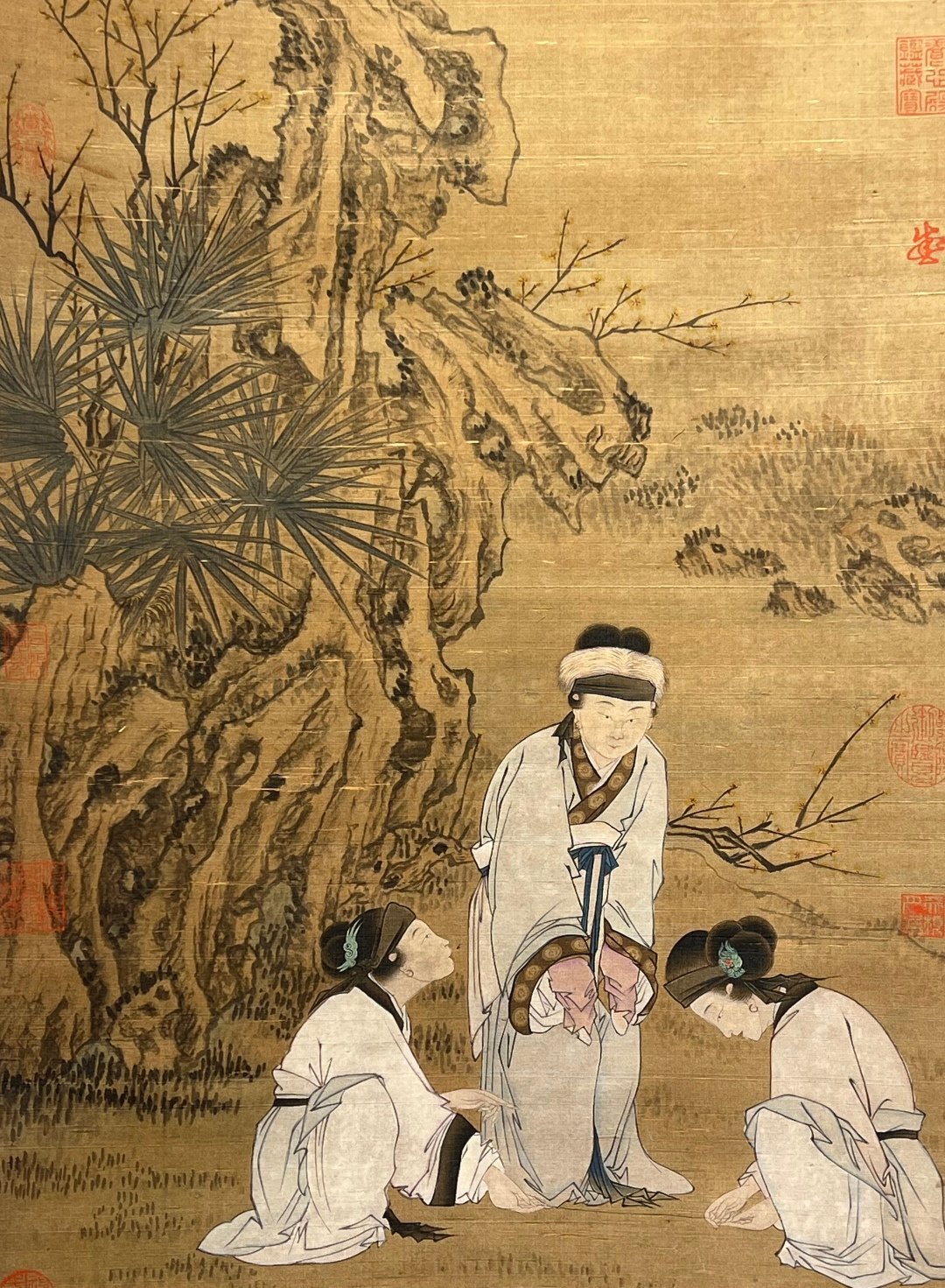 Chinese scroll painting Jin Tingbiao