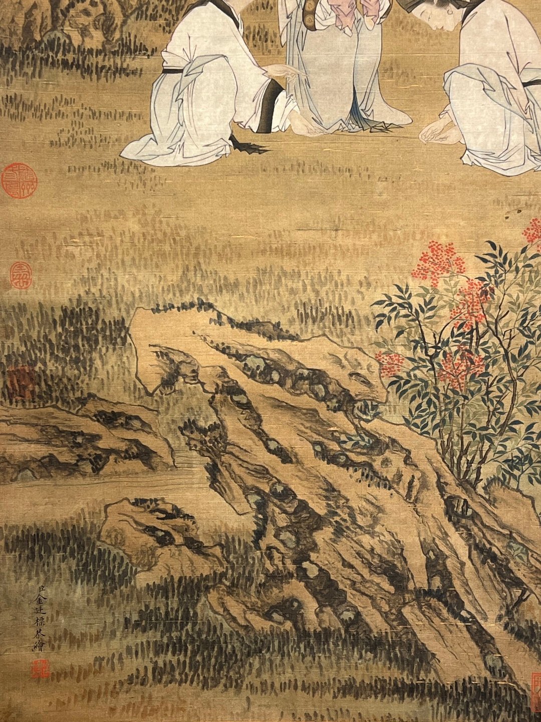 Chinese scroll painting Jin Tingbiao