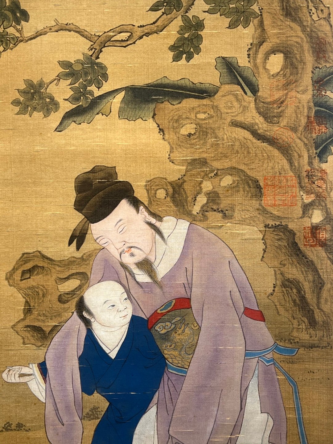 Chinese scroll painting Tang Yin