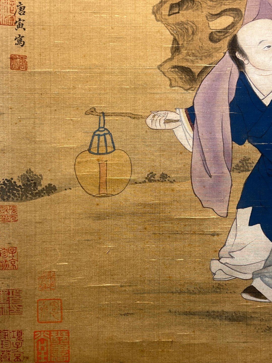 Chinese scroll painting Tang Yin