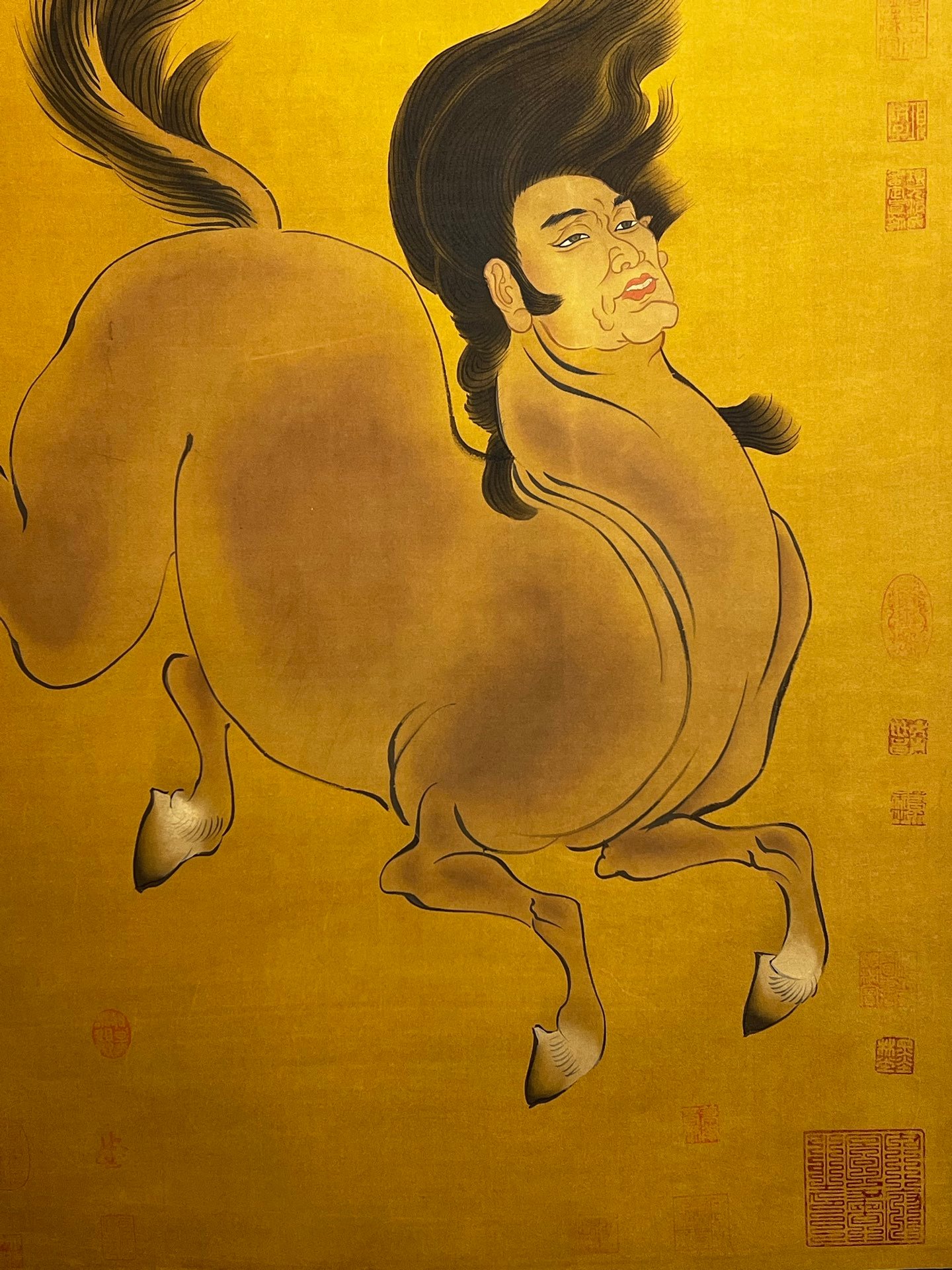 Chinese scroll painting Xuanyuan