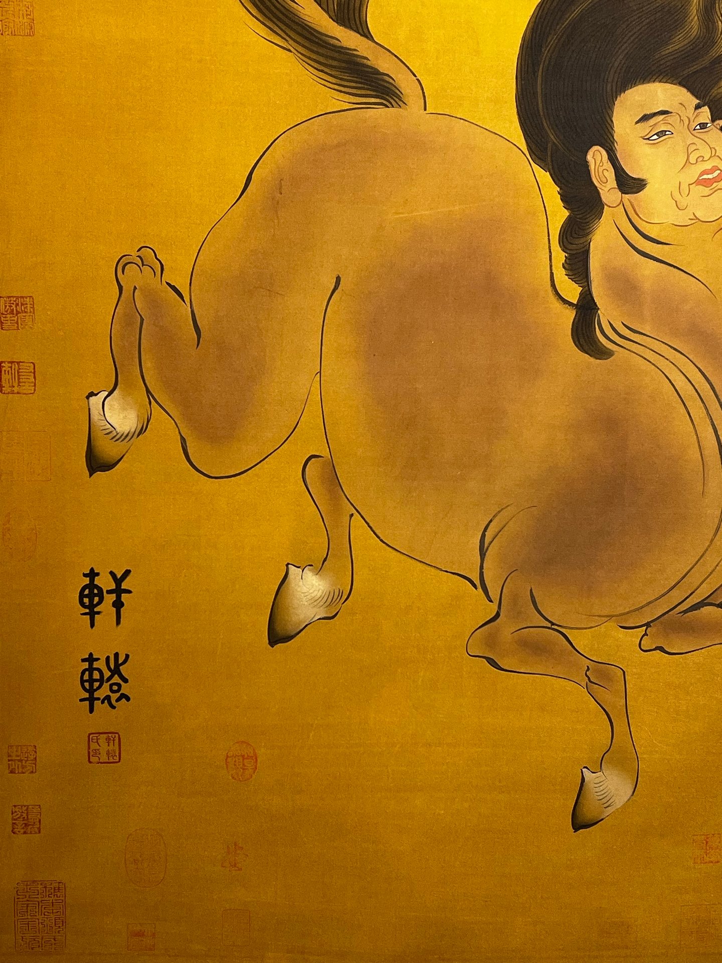 Chinese scroll painting Xuanyuan