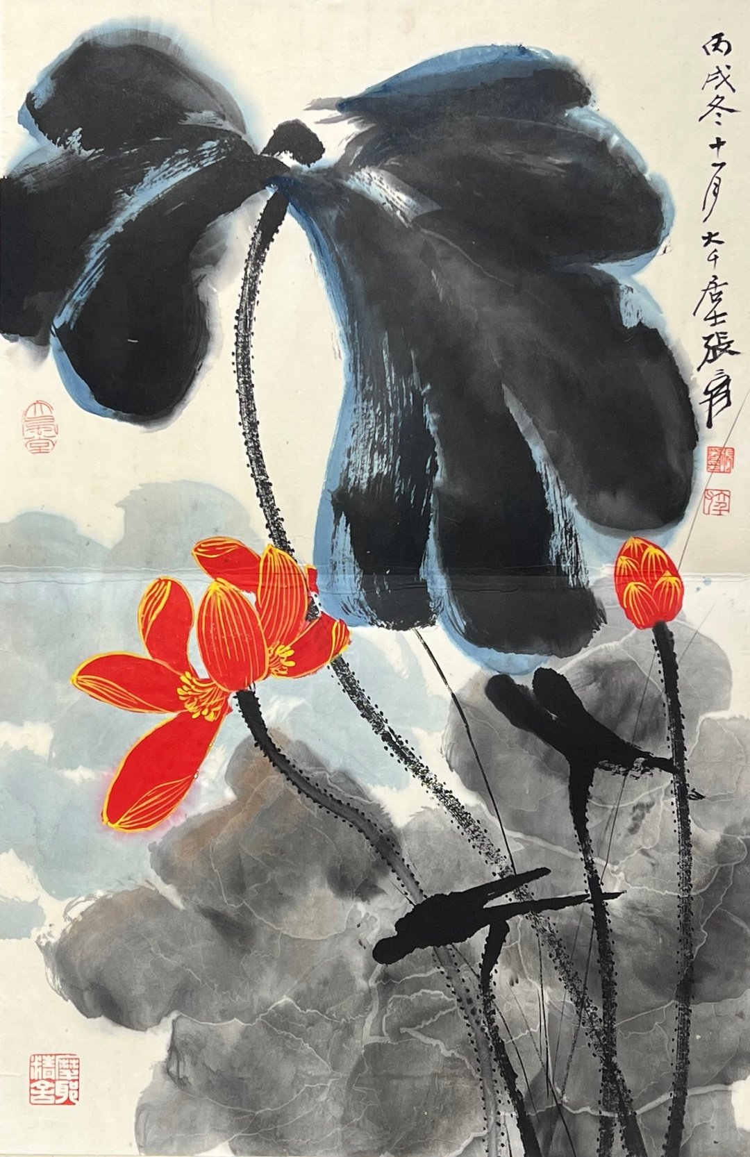 Chinese scroll painting Zhang Daqian
