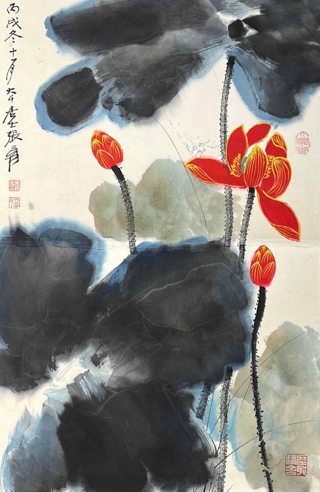 Chinese scroll painting Zhang Daqian
