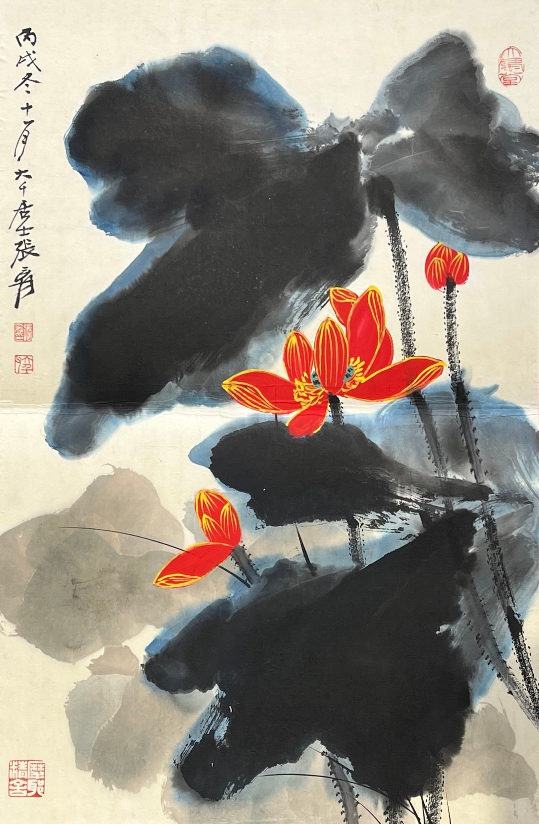 Chinese scroll painting Zhang Daqian