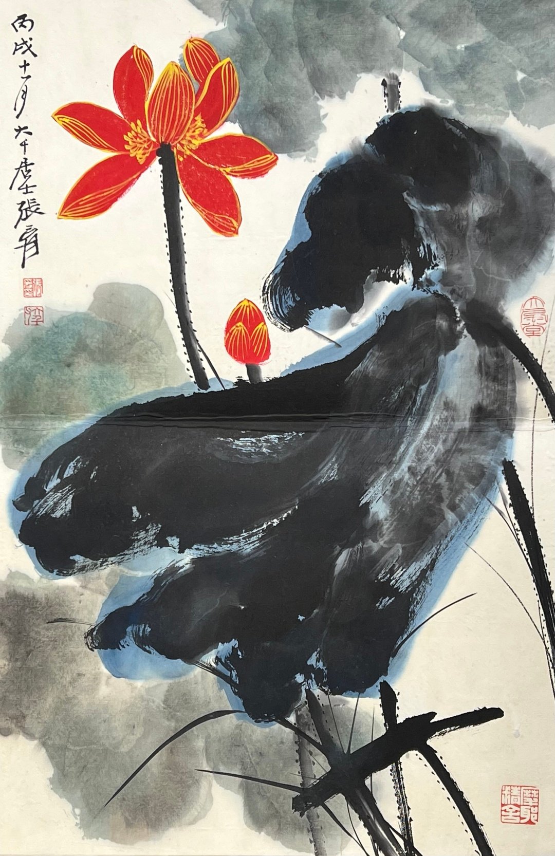 Chinese scroll painting Zhang Daqian
