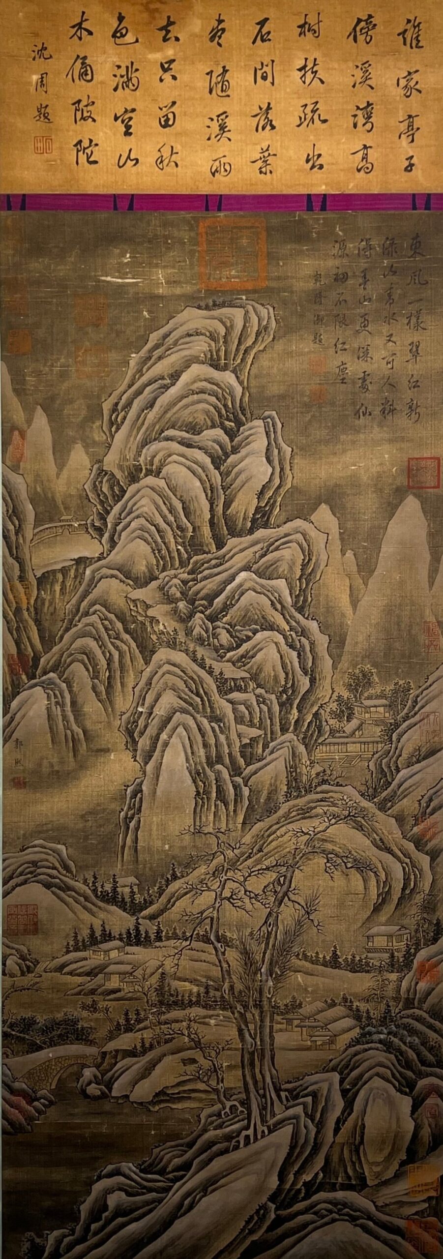 Chinese scroll painting Guo Xi
