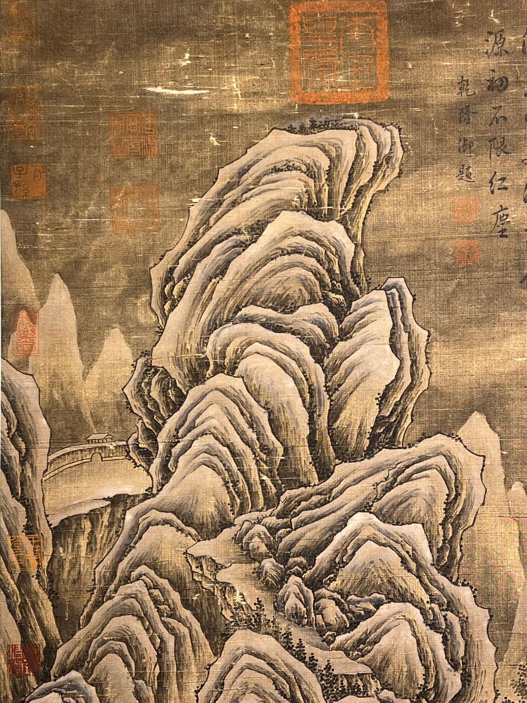 Chinese scroll painting Guo Xi
