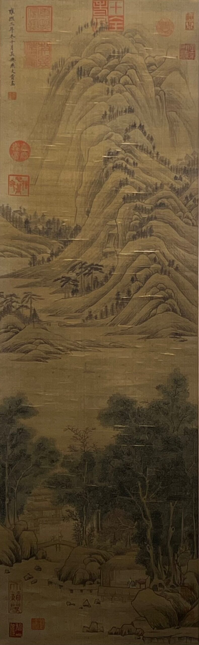 Chinese scroll painting Yan Wengui