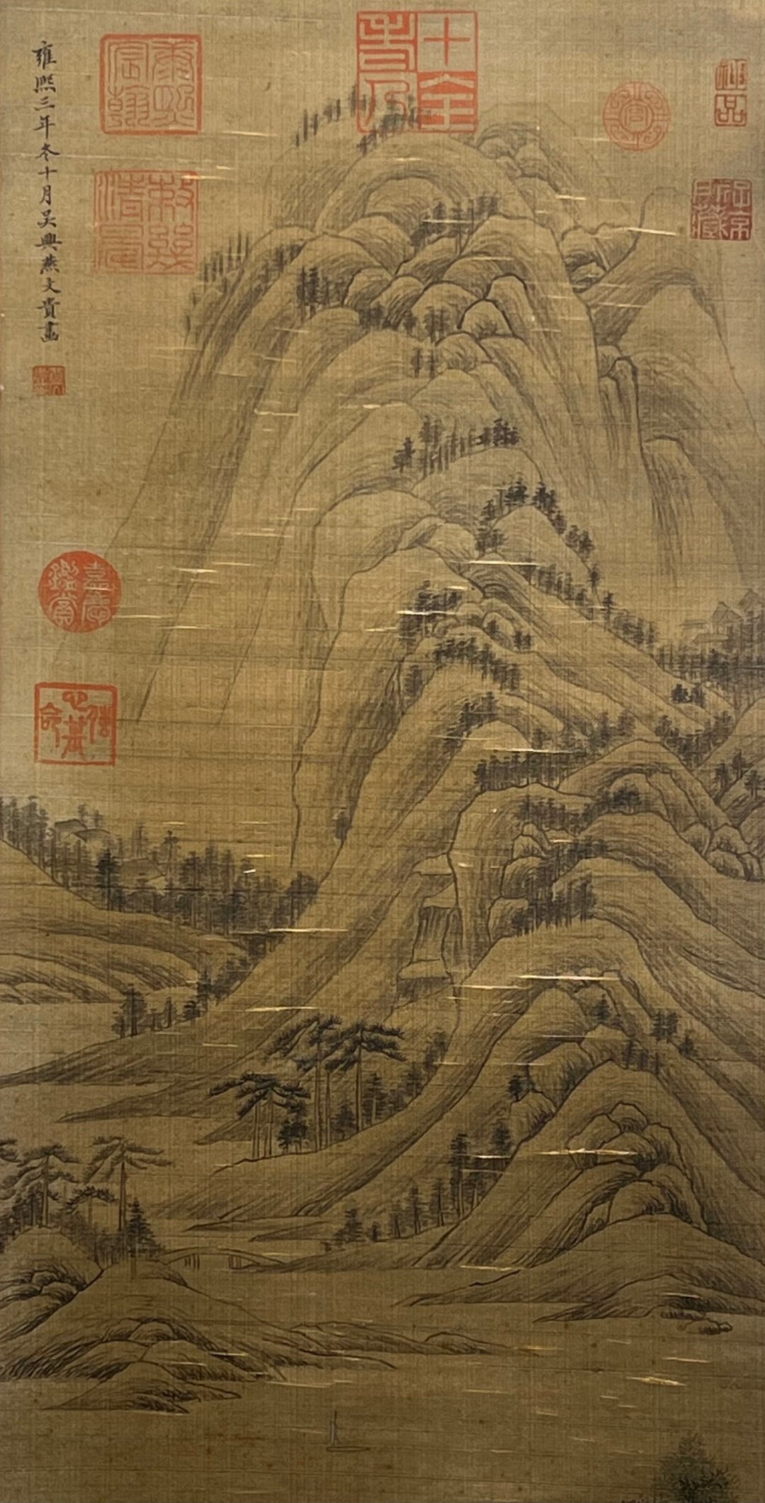 Chinese scroll painting Yan Wengui